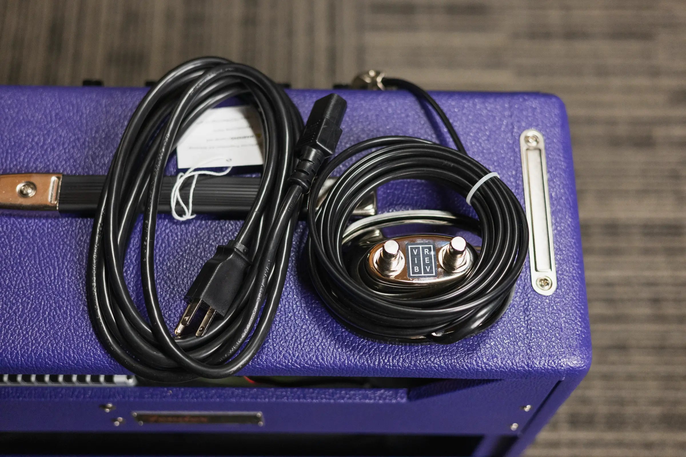 Fender '65 Princeton Reverb - Plum Greenback 120V