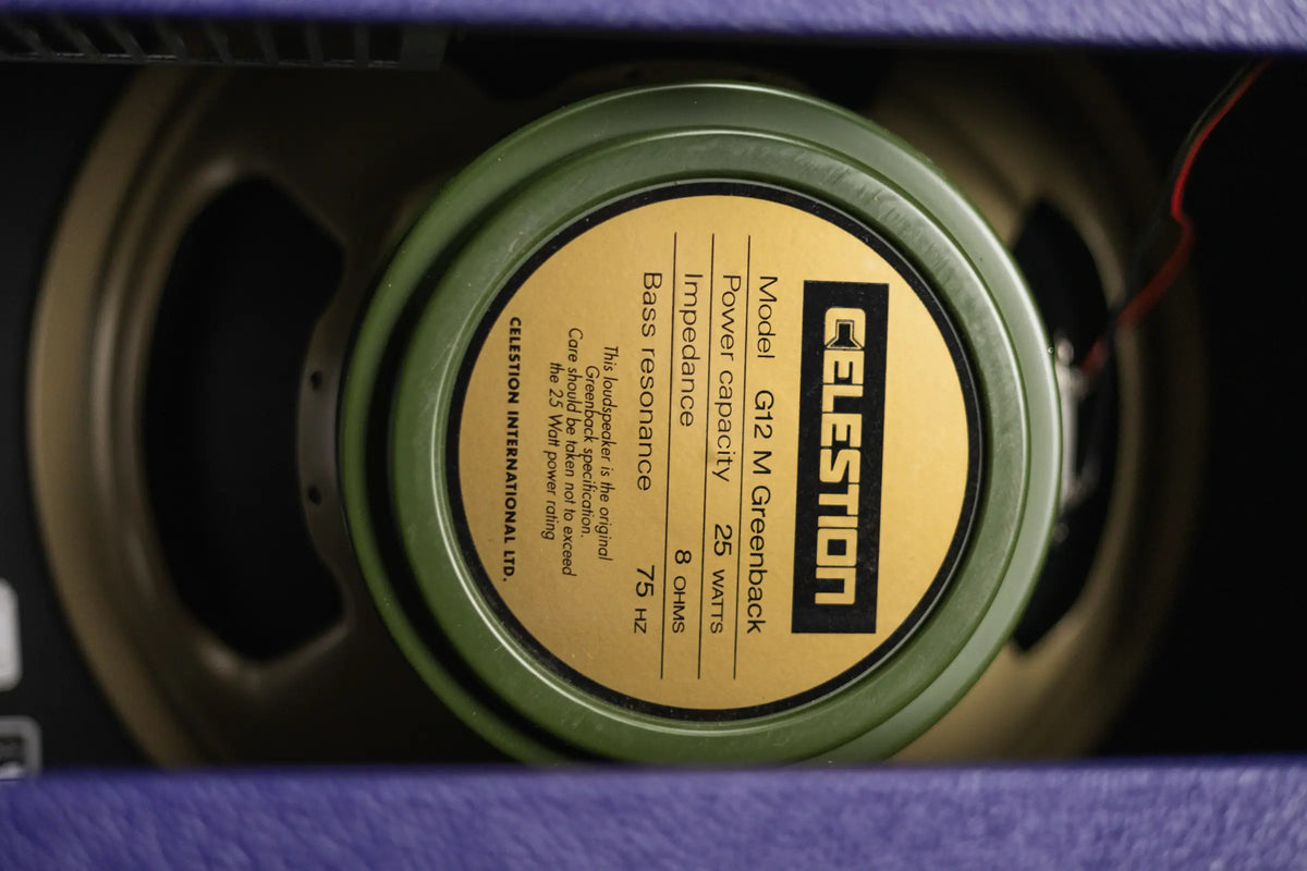 Fender '65 Princeton Reverb - Plum Greenback 120V - Floor Model Demo