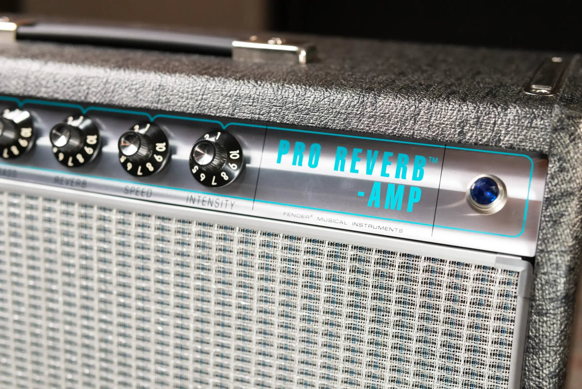 Fender ’68 Custom Pro Reverb Pewter Redback - 120V