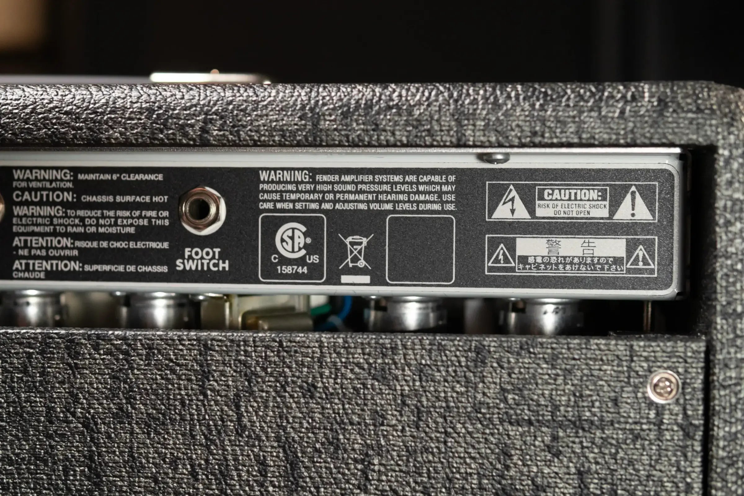 Fender ’68 Custom Pro Reverb Pewter Redback - 120V