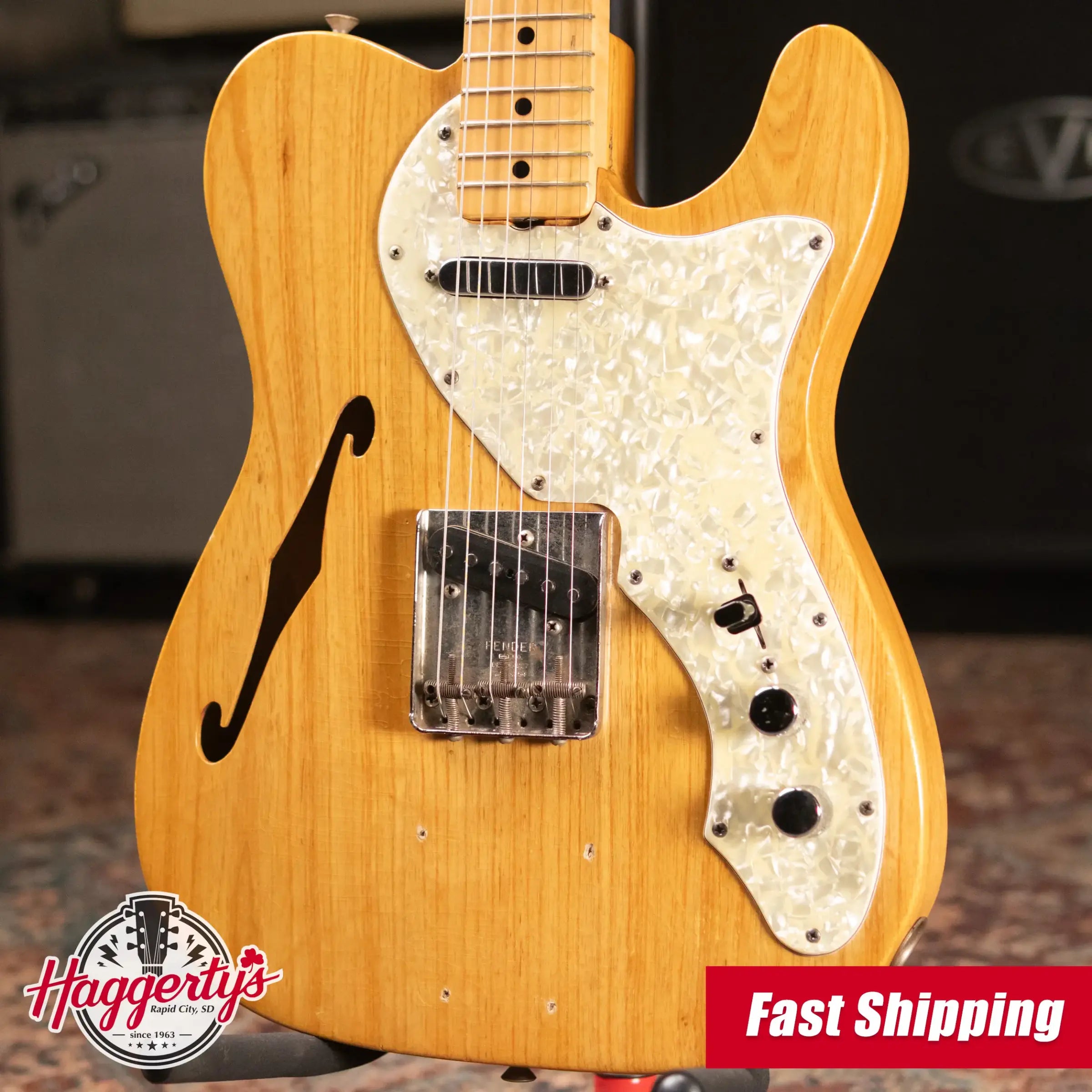 Fender '69 Graham Nash's Thinline Telecaster - Natural with Original Hardshell Case