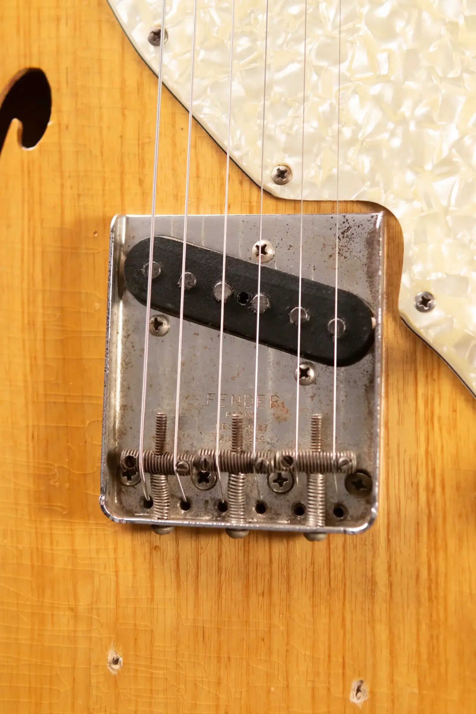 Fender '69 Graham Nash's Thinline Telecaster - Natural with Original Hardshell Case