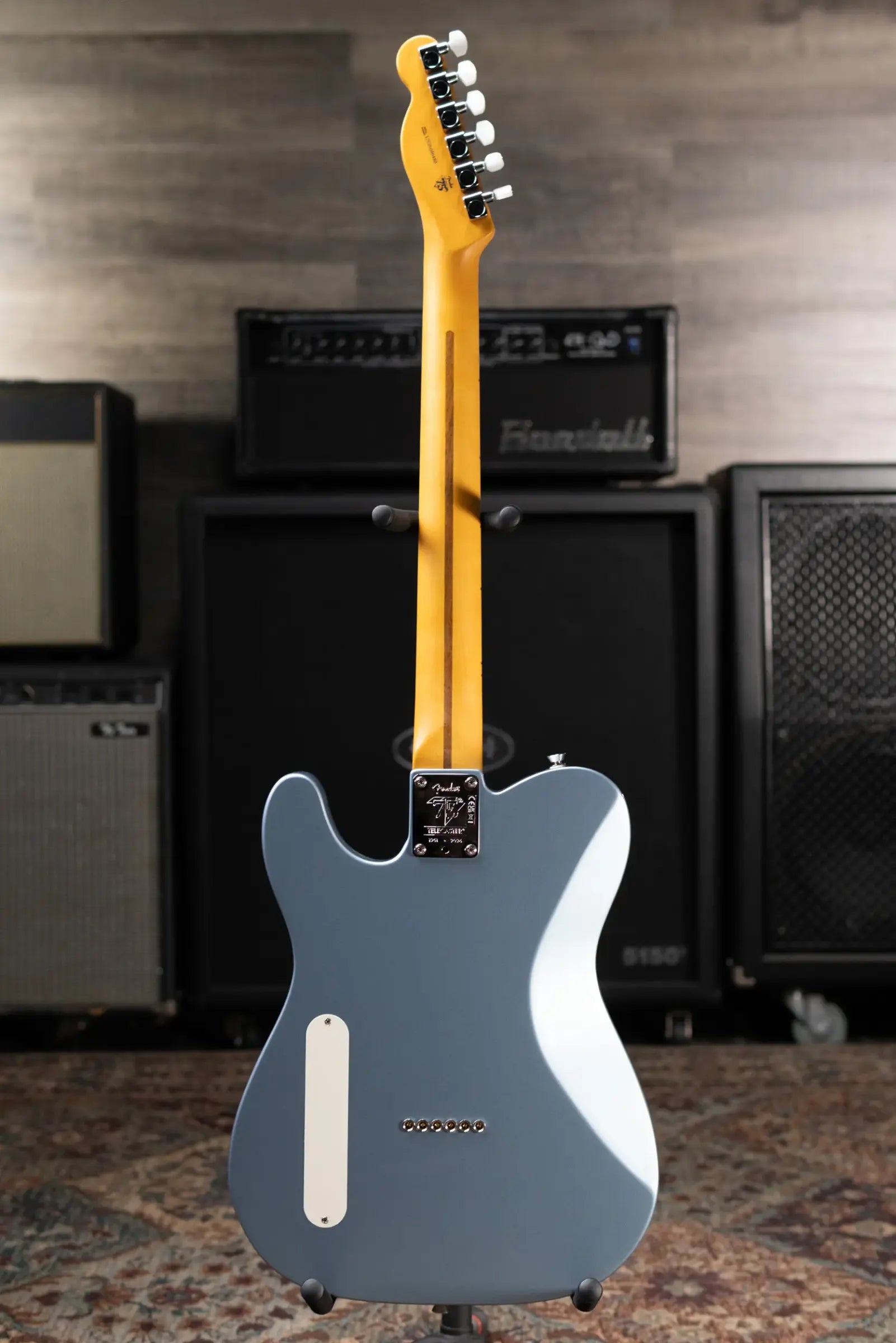 Fender 75th Anniversary American Professional Classic Cabronita Telecaster Electric Guitar - Ice Blue Metallic with Hardshell Case
