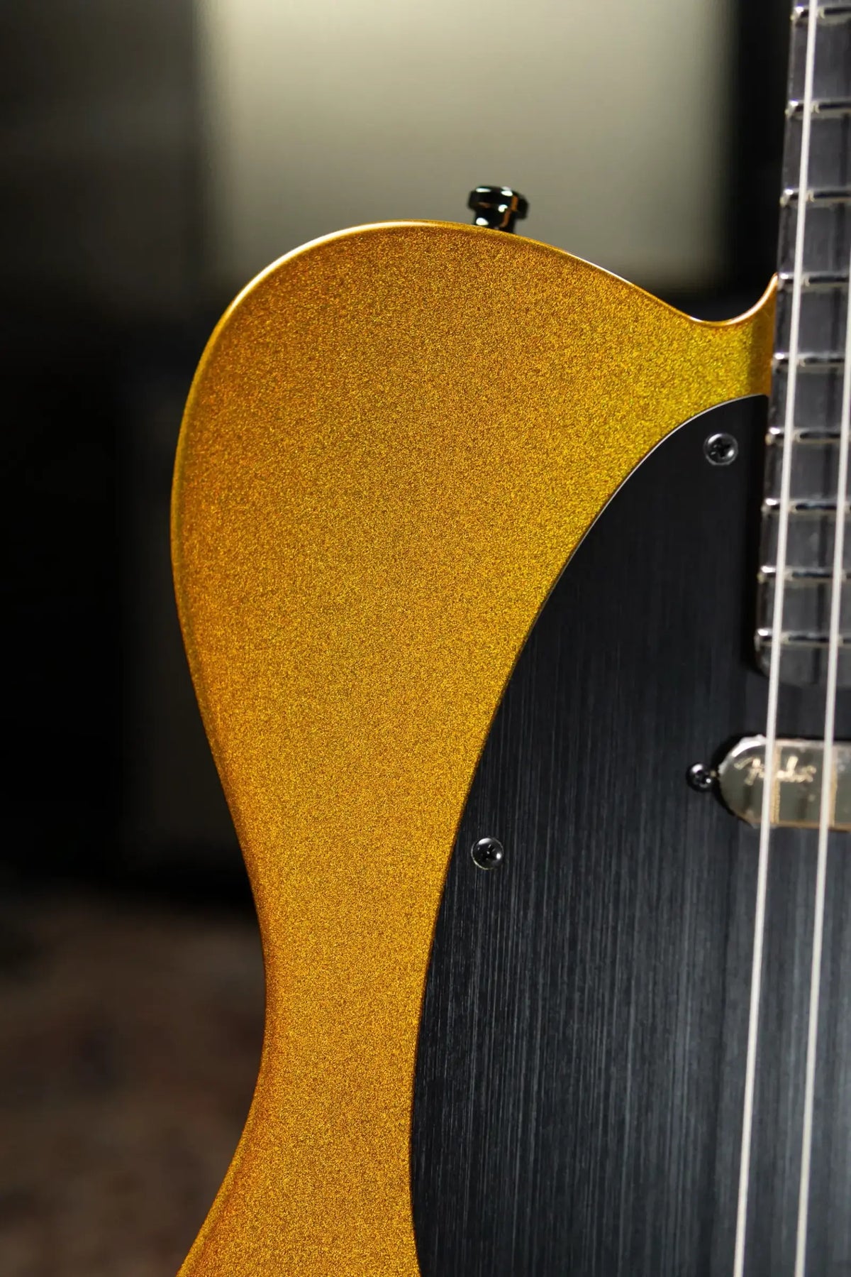 Fender 75th Anniversary American Ultra II Telecaster Electric Guitar - Liquid Gold with Hardshell Case