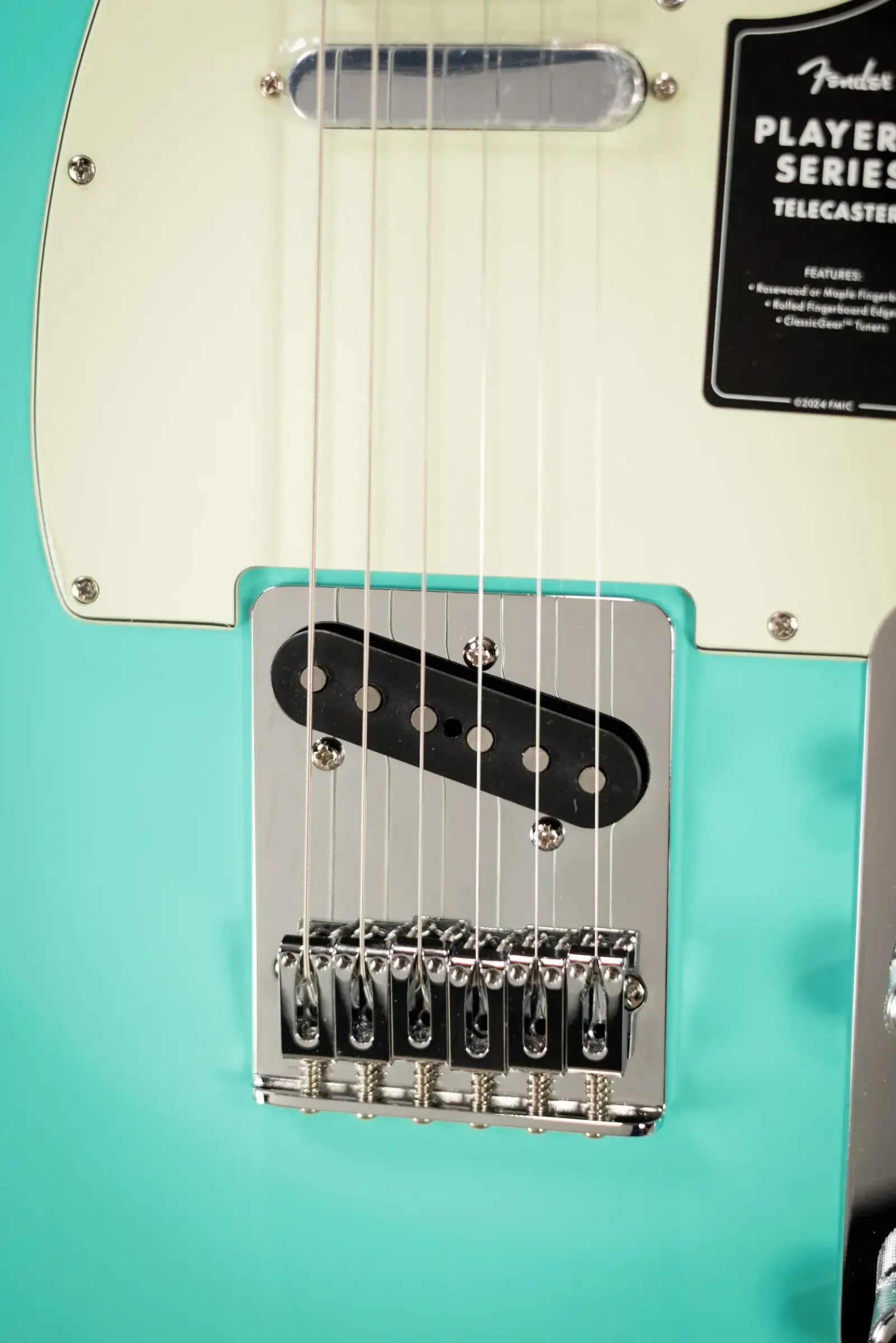 Fender 75th Anniversary Player II Telecaster Electric Guitar - Seafoam Green