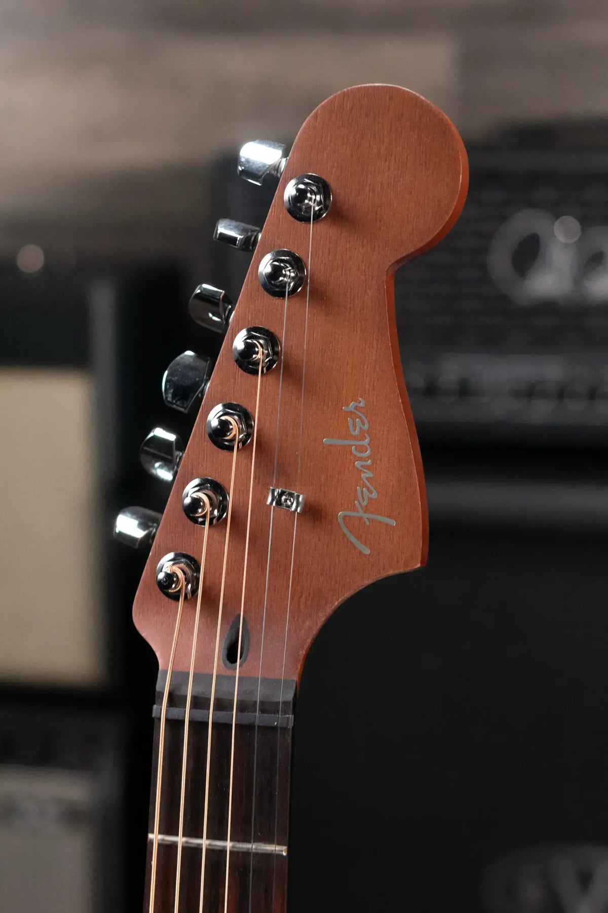 Fender Acoustasonic Standard Jazzmaster - Honey Burst - Demo