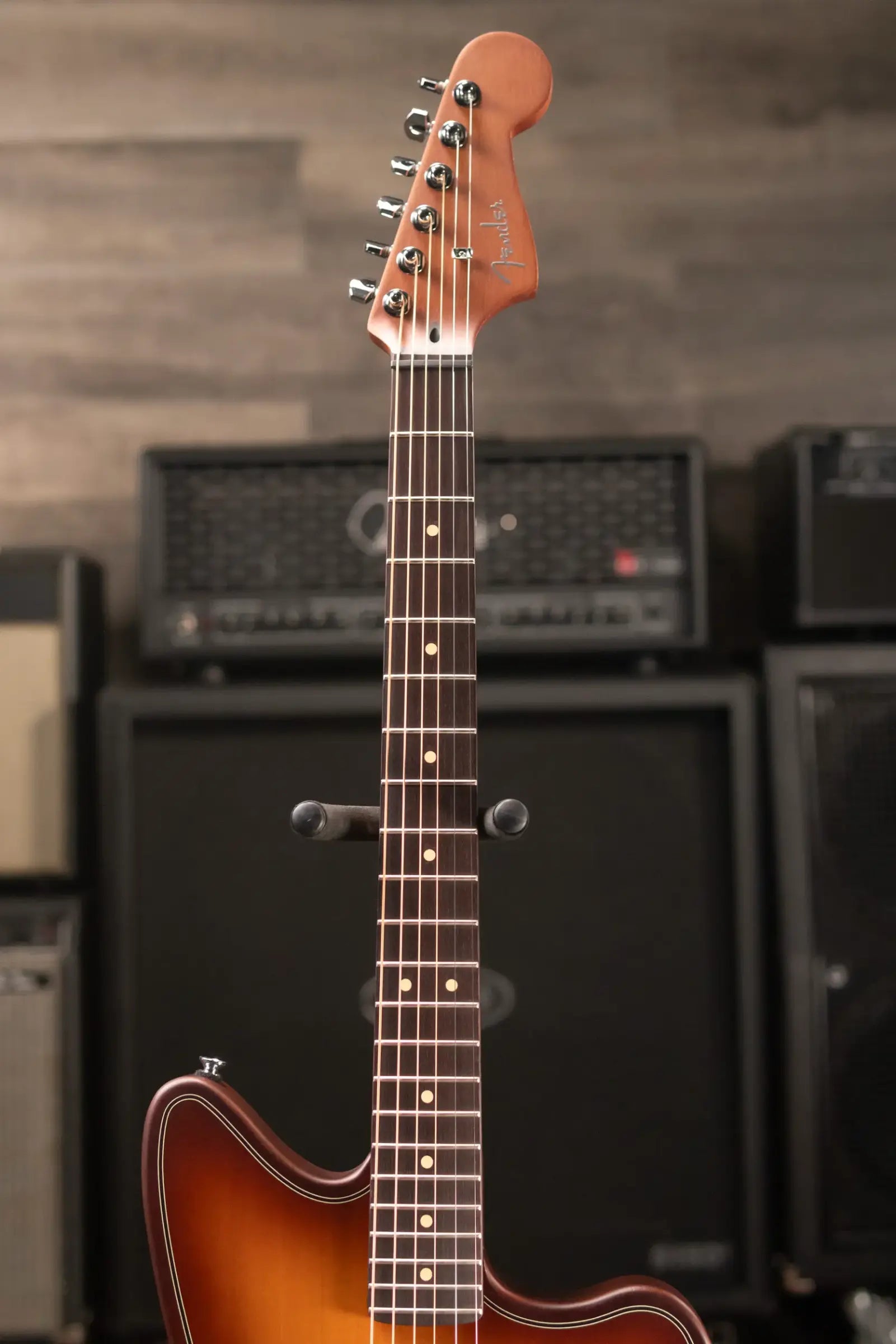 Fender Acoustasonic Standard Jazzmaster - Honey Burst