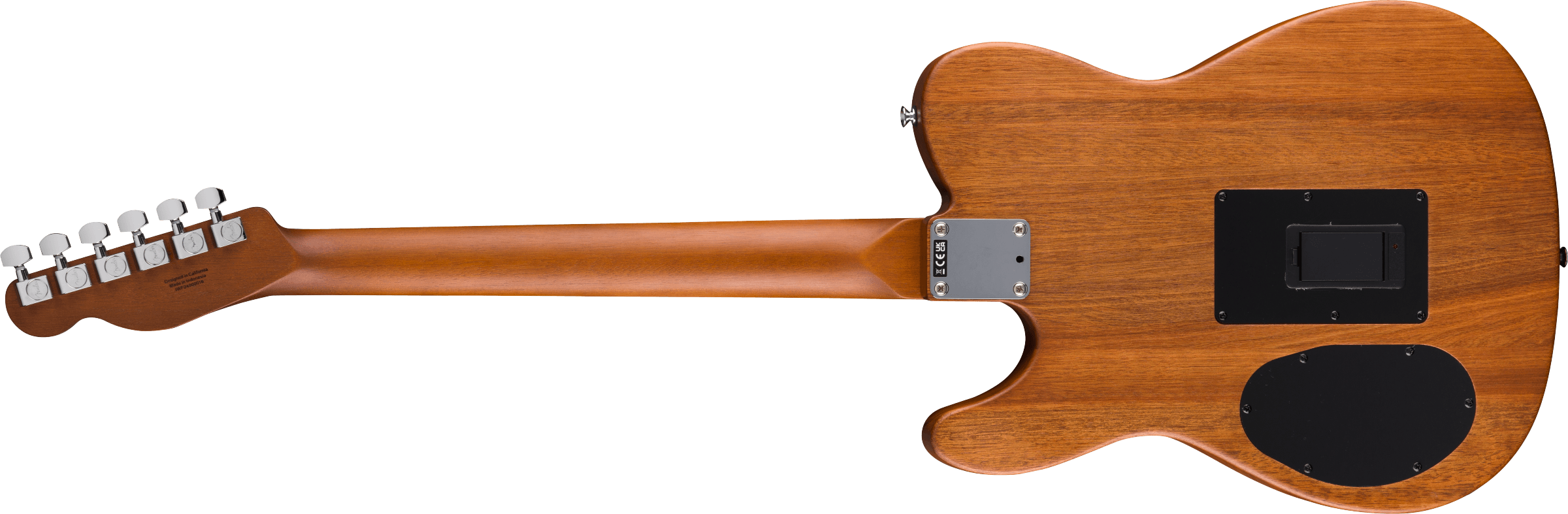 Fender Acoustasonic Standard Telecaster Electric Guitar - Aged Natural