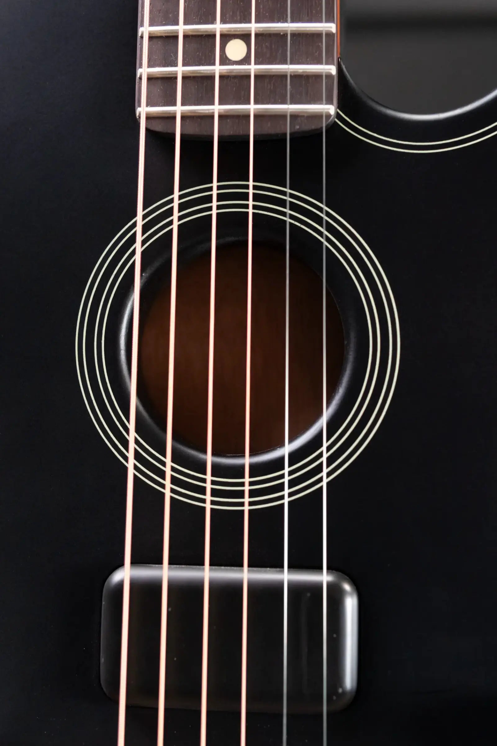 Fender Acoustasonic Standard Telecaster Electric Guitar - Black