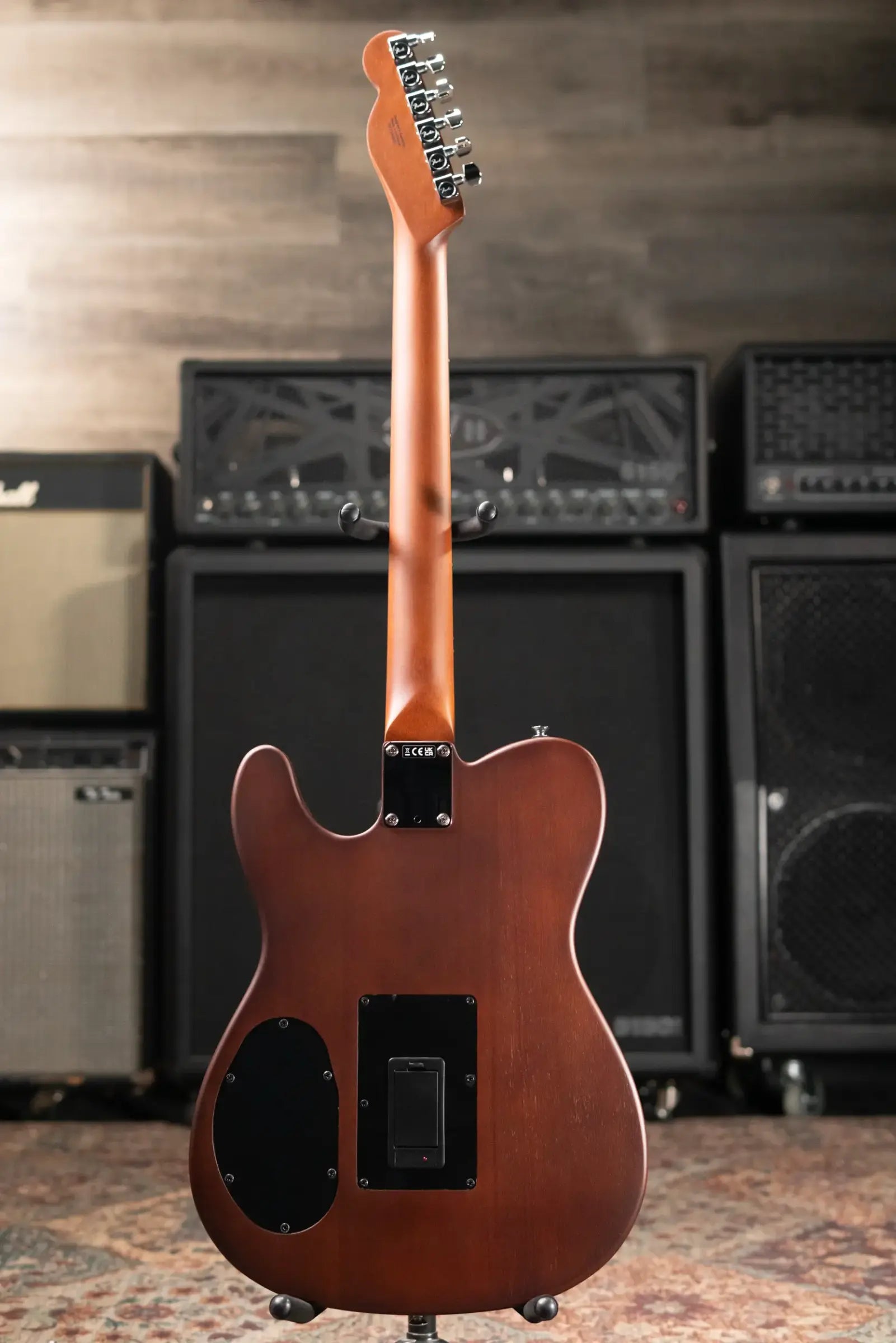 Fender Acoustasonic Standard Telecaster Electric Guitar - Honey Burst