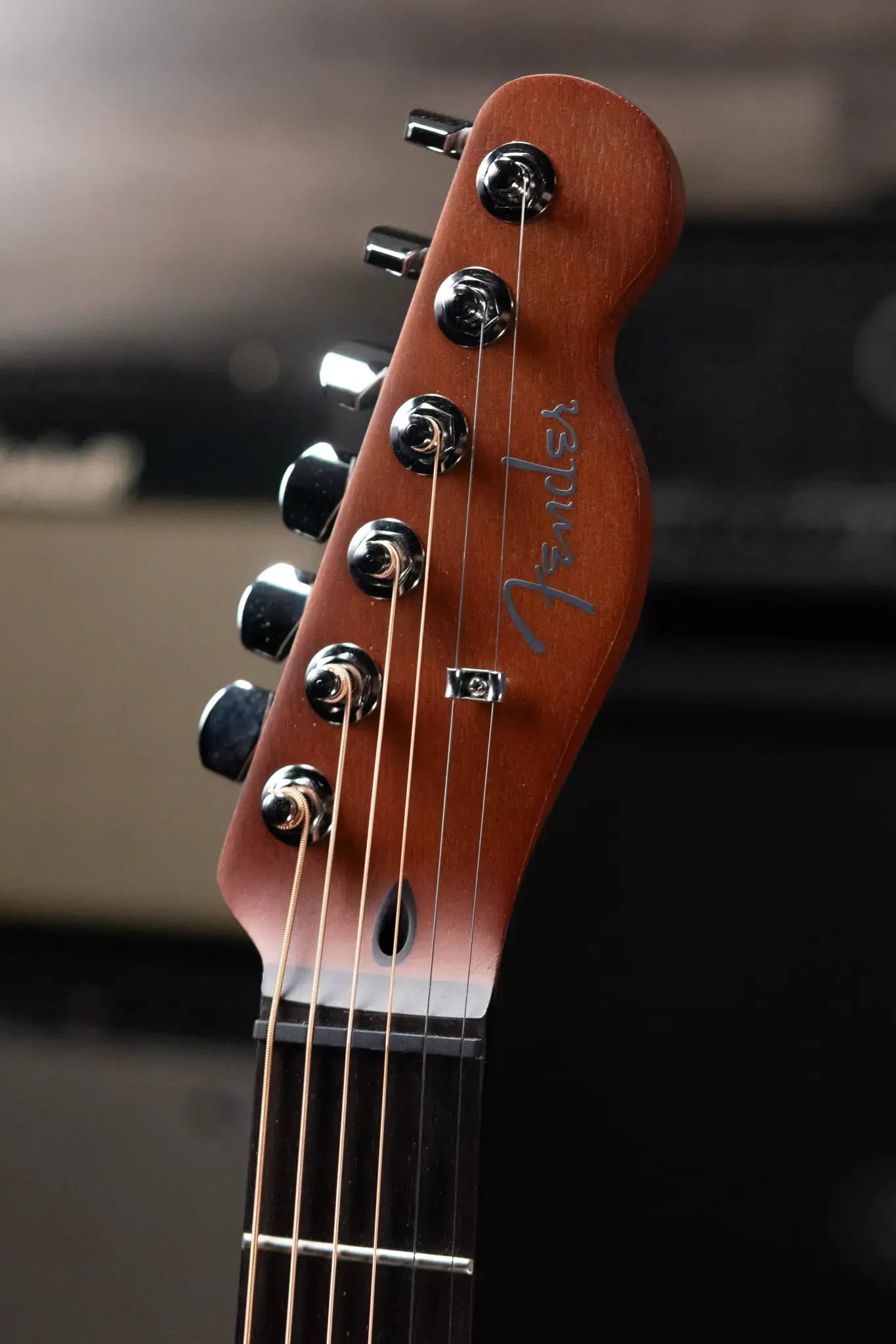 Fender Acoustasonic Standard Telecaster Electric Guitar - Honey Burst