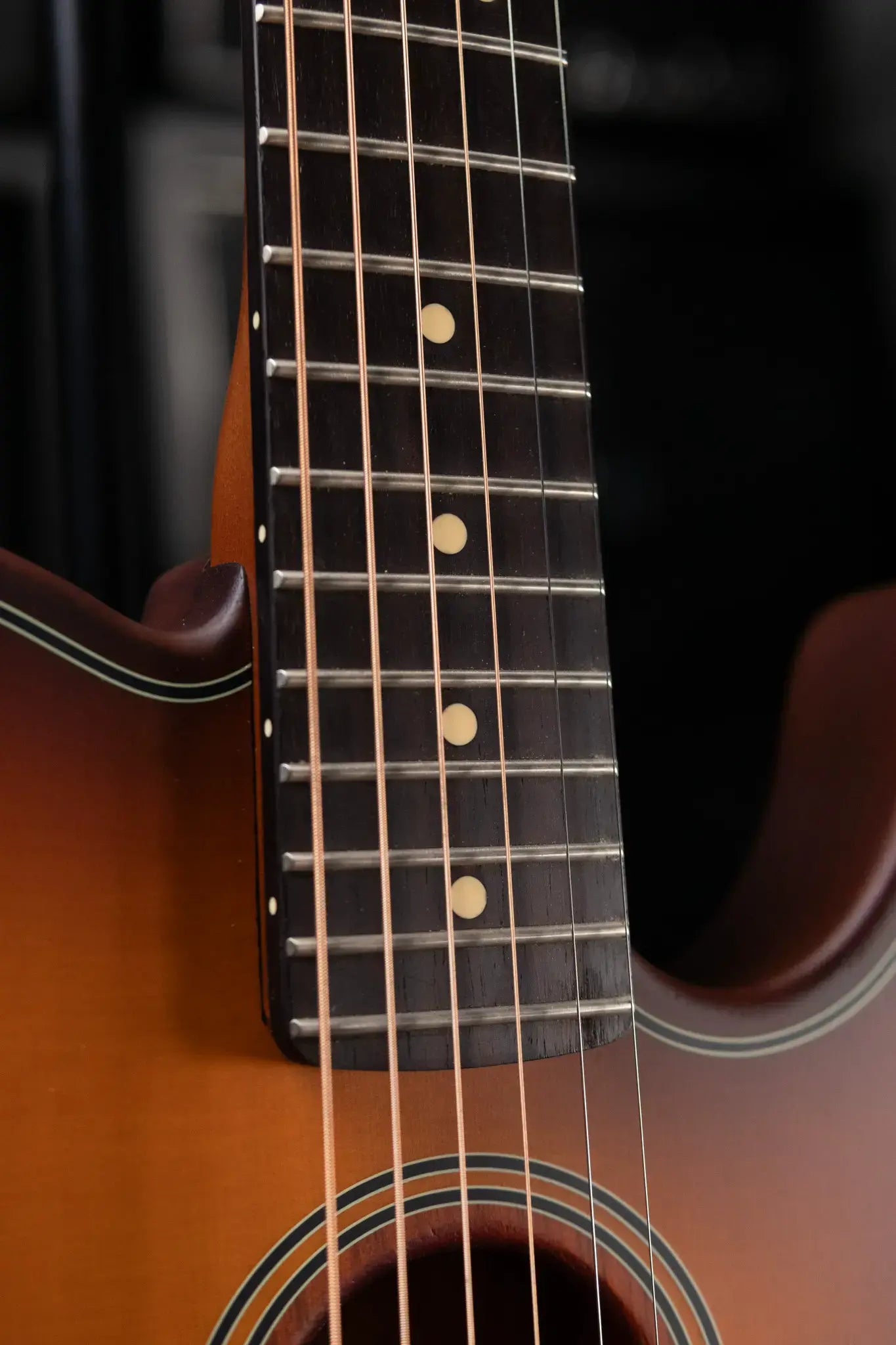 Fender Acoustasonic Standard Telecaster Electric Guitar - Honey Burst