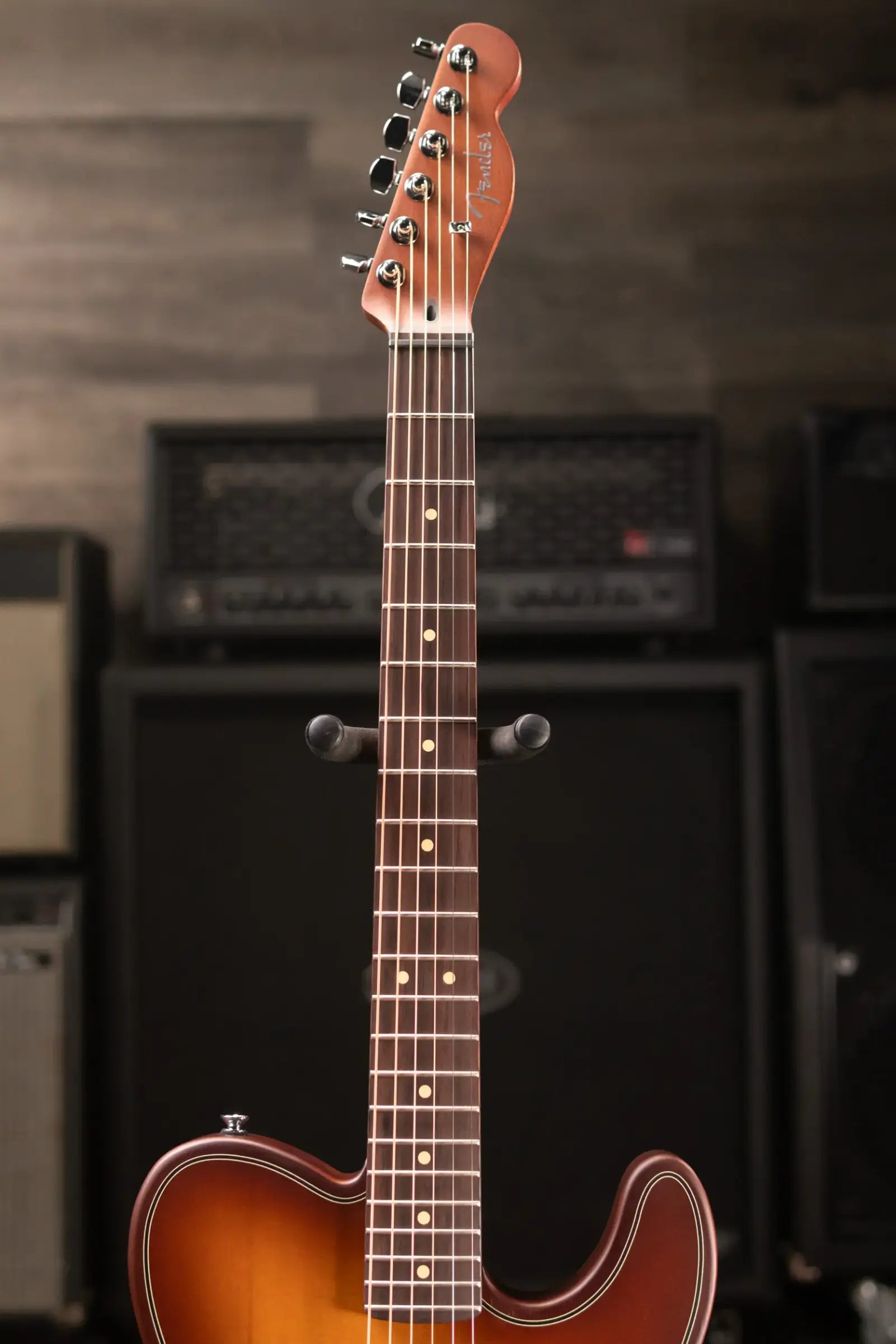 Fender Acoustasonic Standard Telecaster Electric Guitar - Honey Burst