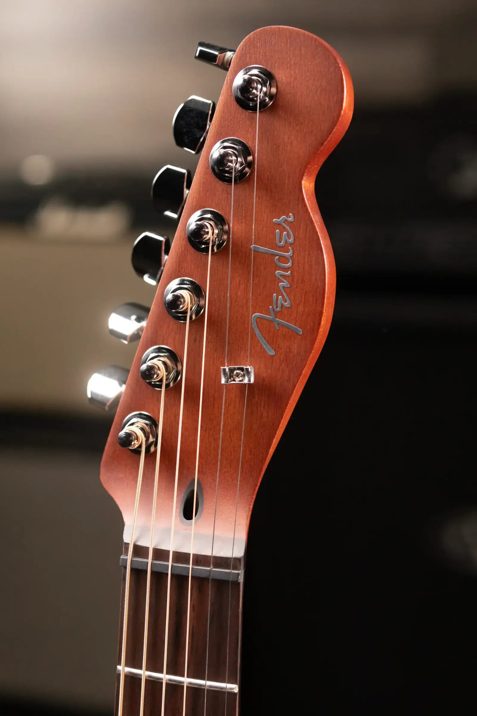 Fender Acoustasonic Standard Telecaster Electric Guitar - Honey Burst
