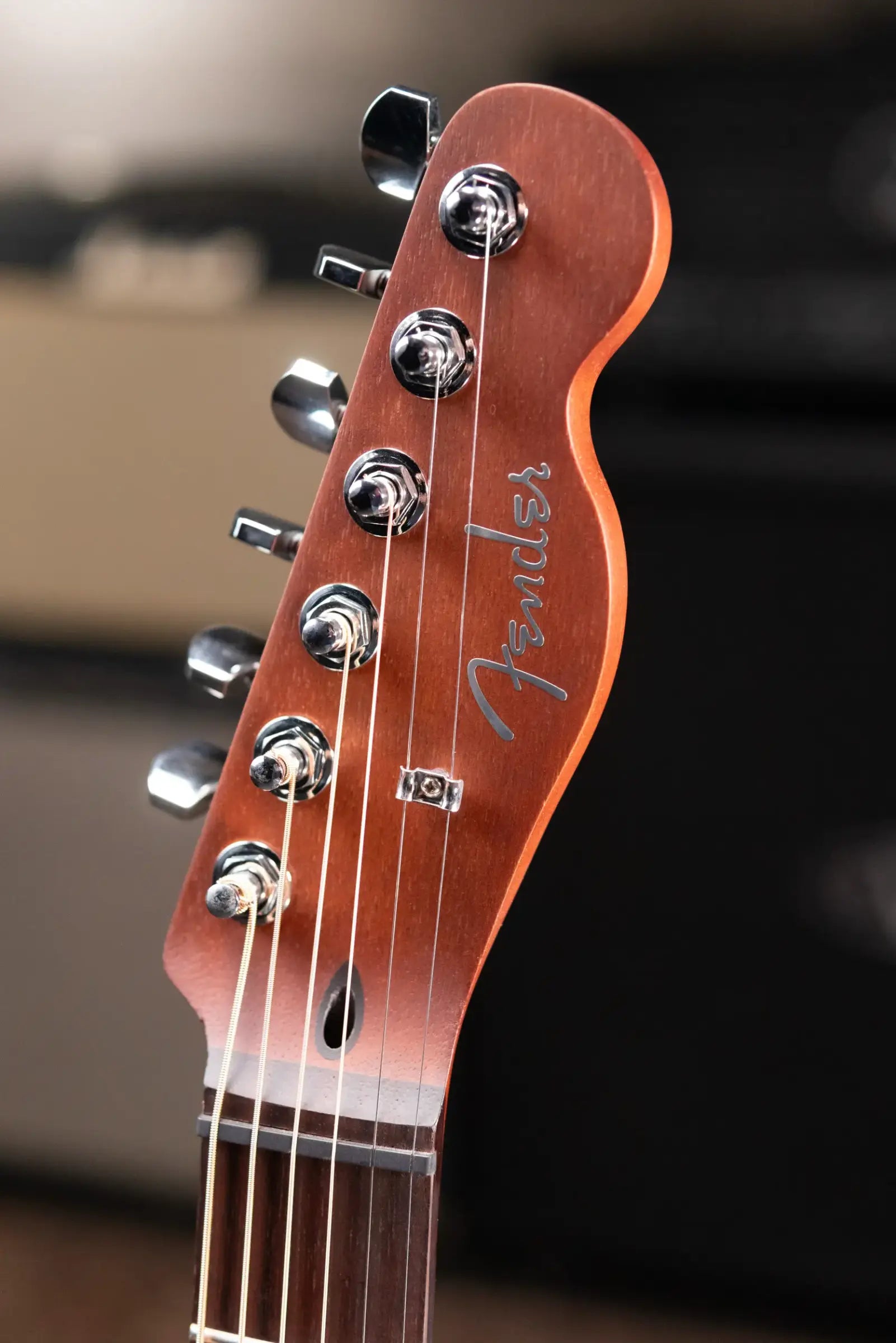 Fender Acoustasonic Standard Telecaster Electric Guitar - Honey Burst