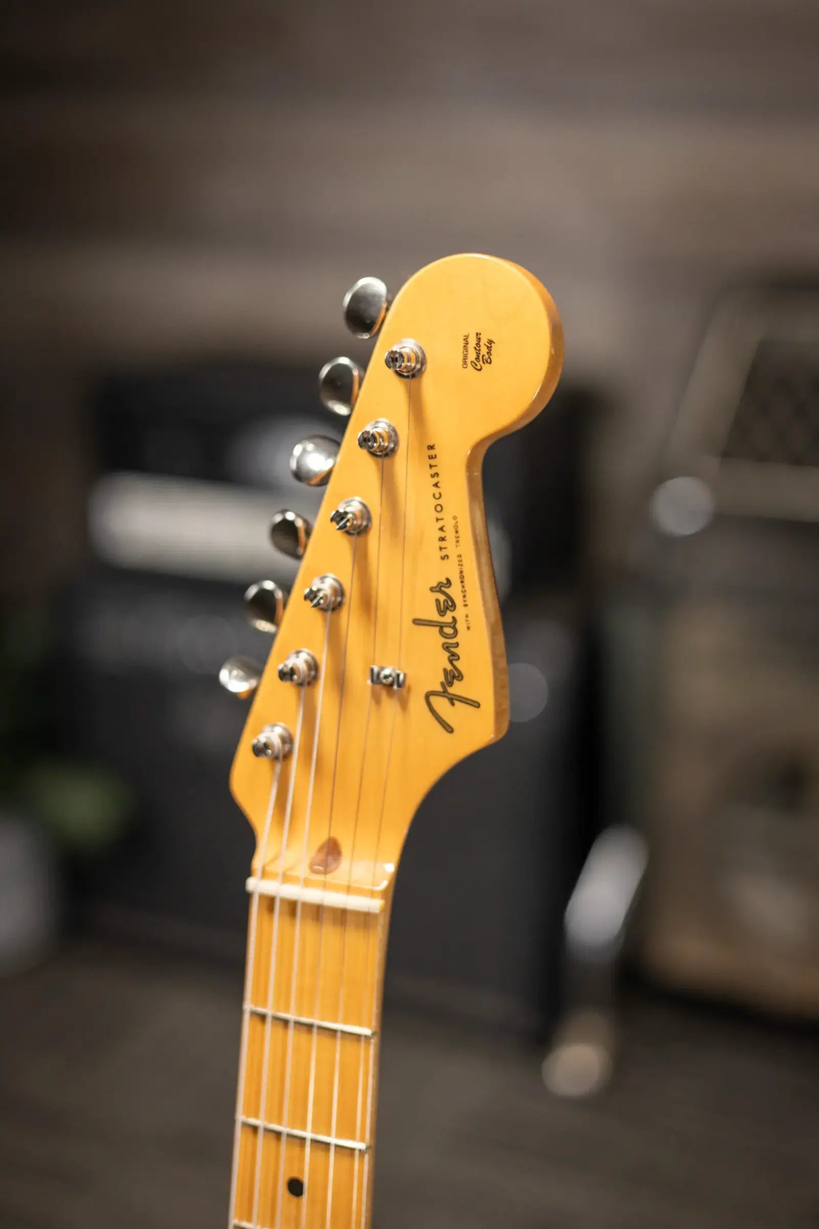 Fender American Original '50s Stratocaster Electric Guitar - White Blonde with Hardshell Case - Used