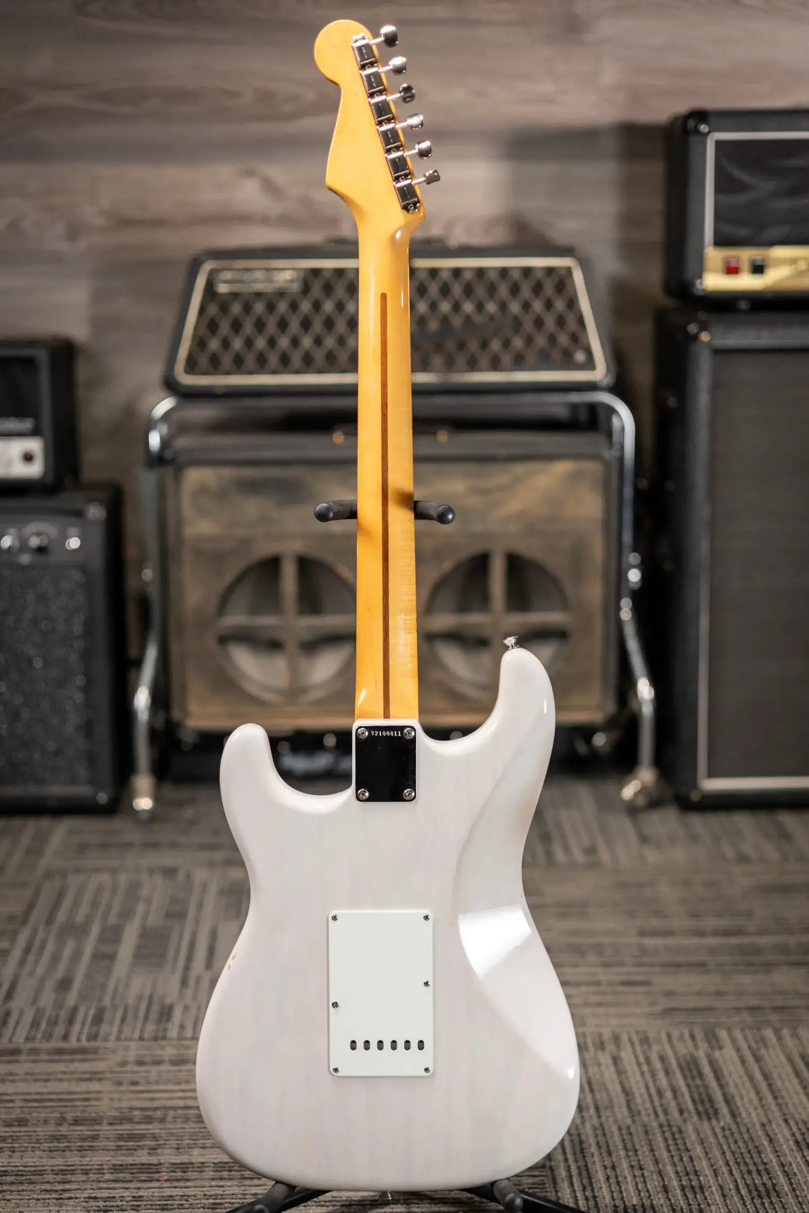 Fender American Original '50s Stratocaster Electric Guitar - White Blonde with Hardshell Case - Used