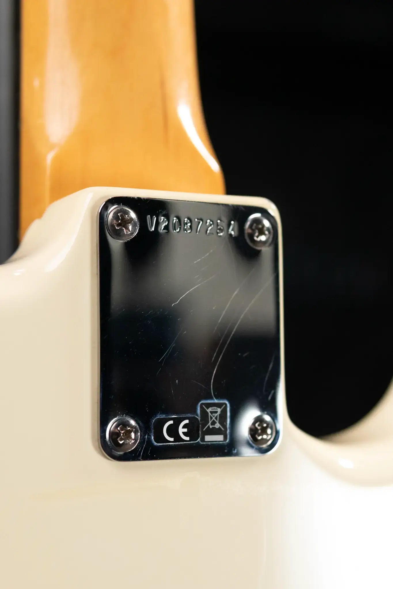 Fender American Original '60s Stratocaster Left-Handed Electric Guitar - Olympic White with Hardshell Case - Used