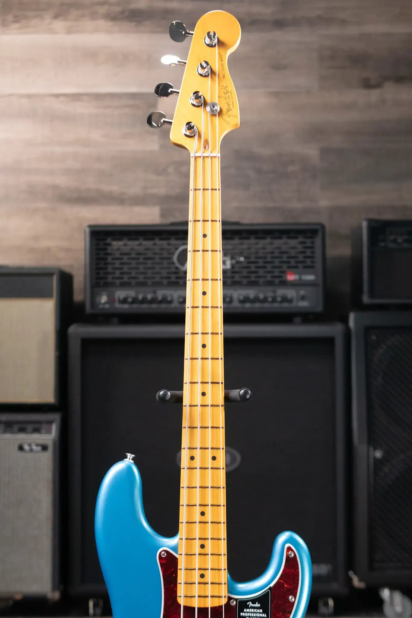 Fender American Professional Classic Precision Bass - Faded Lake Placid Blue with Gig Bag