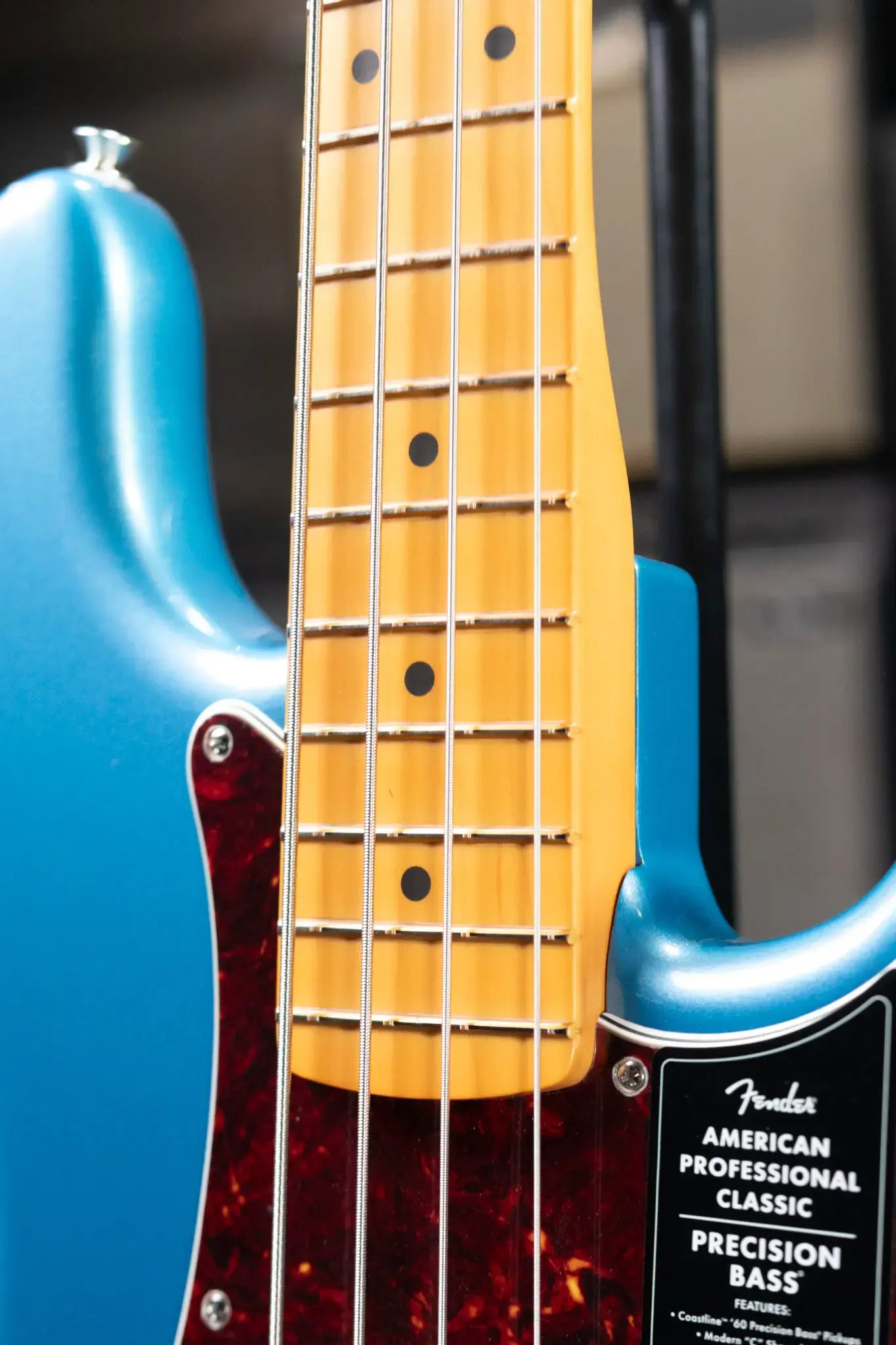 Fender American Professional Classic Precision Bass - Faded Lake Placid Blue with Gig Bag