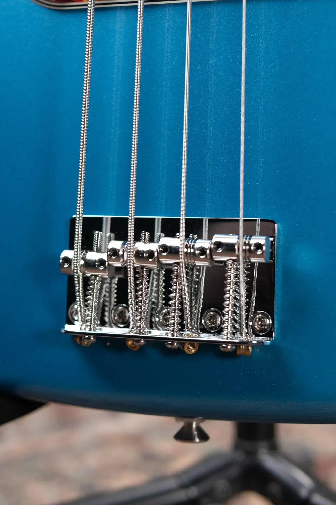 Fender American Professional Classic Precision Bass - Faded Lake Placid Blue with Gig Bag