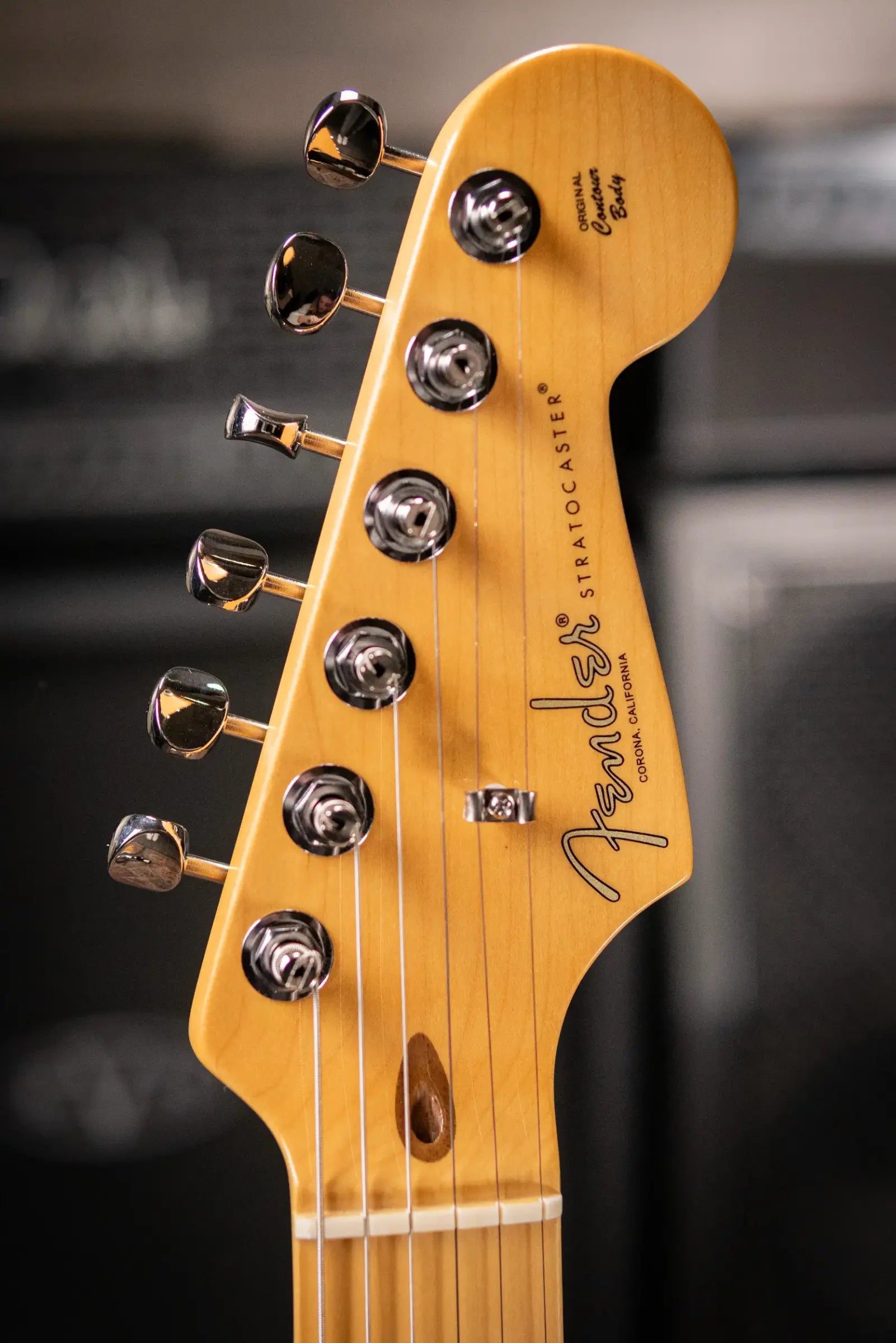 Fender American Professional Classic Stratocaster HSS Electric Guitar - 3-Color Sunburst with Gig Bag