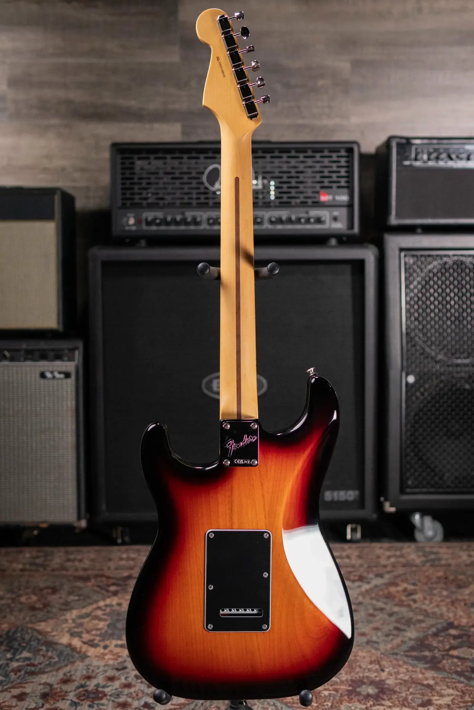 Fender American Professional Classic Stratocaster HSS Electric Guitar - 3-Color Sunburst with Gig Bag