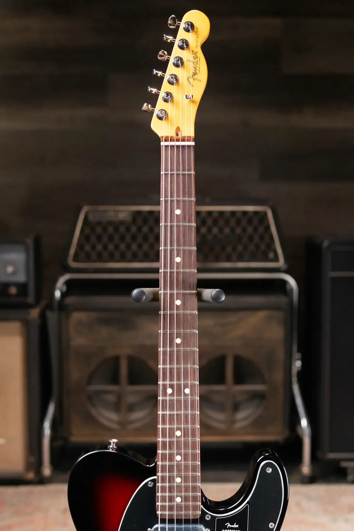 Fender American Professional Classic Telecaster Electric Guitar - 3-Color Sunburst with Gig Bag