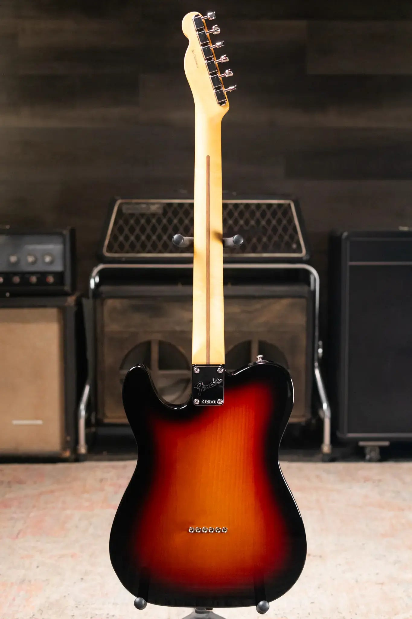 Fender American Professional Classic Telecaster Electric Guitar - 3-Color Sunburst with Gig Bag