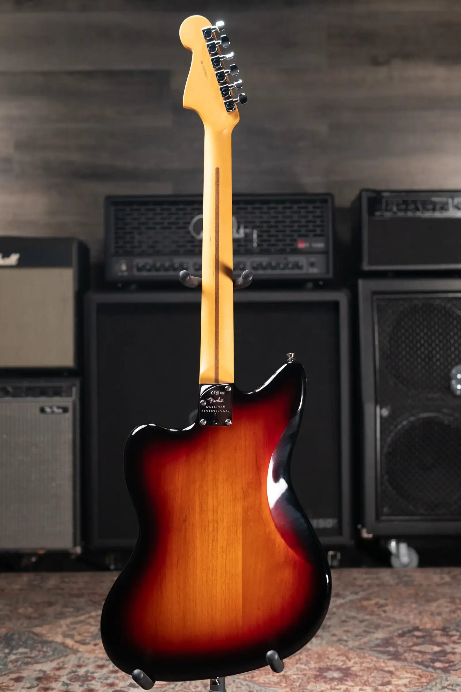 Fender American Professional II Jazzmaster Electric Guitar - 3-Color Sunburst with Hardshell Case