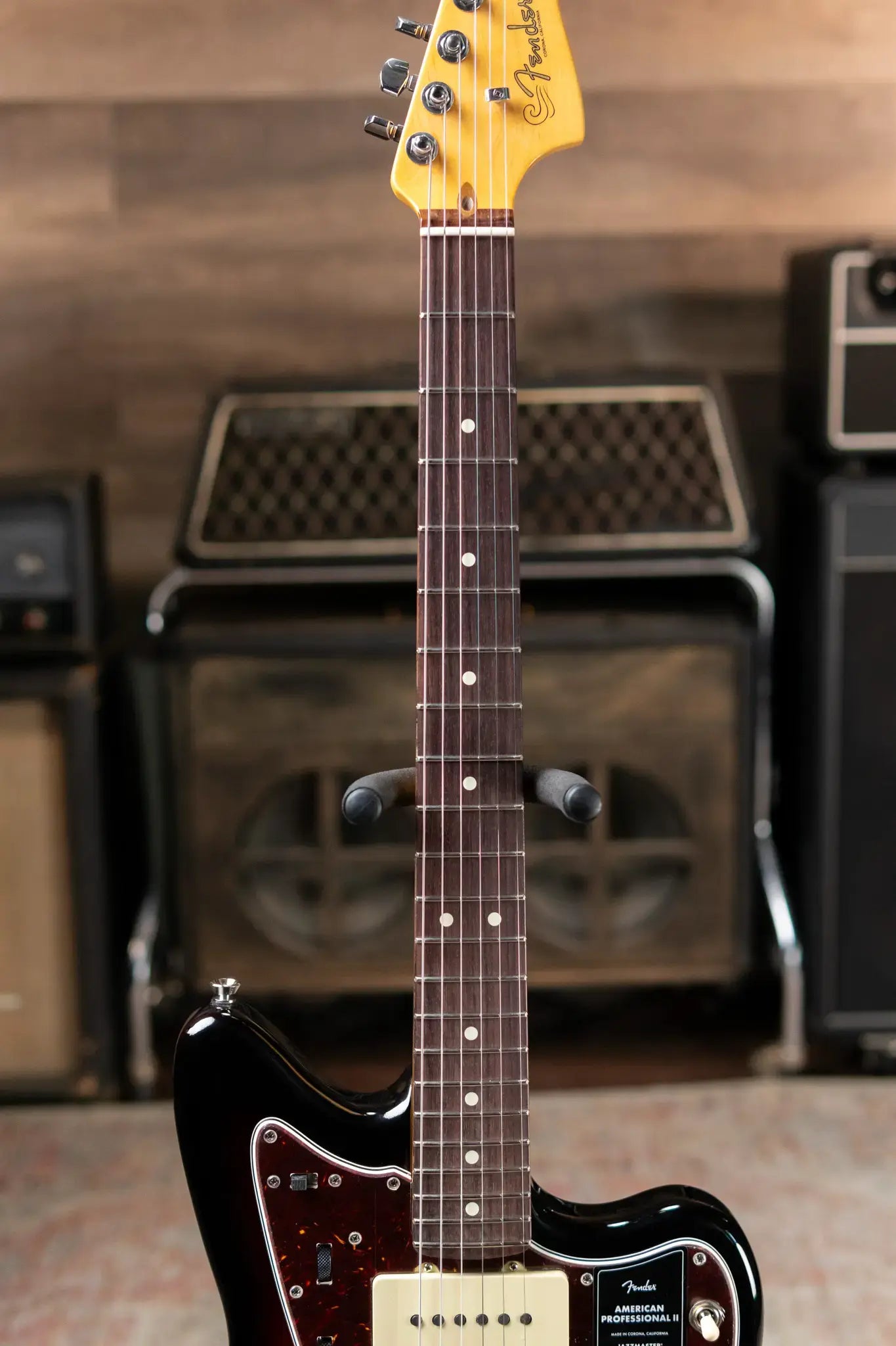 Fender American Professional II Jazzmaster Rosewood Fingerboard - 3-Color Sunburst with Hardshell Case