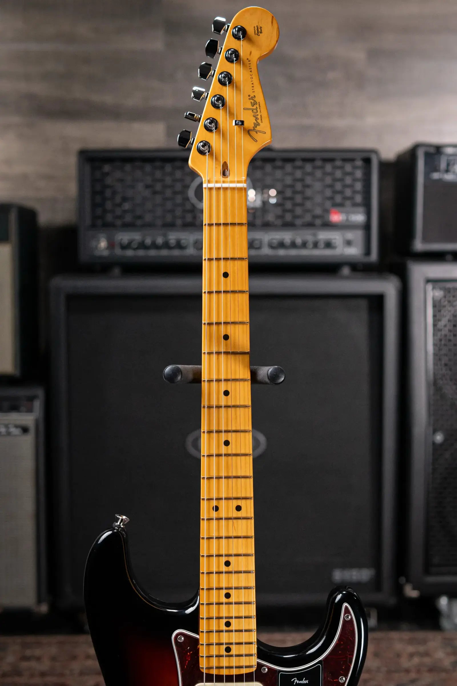 Fender American Professional II Stratocaster Electric Guitar - 3-Color Sunburst with Hardshell Case