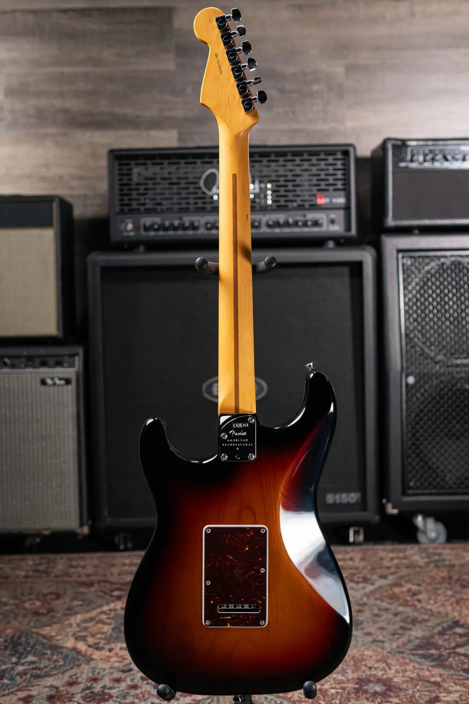 Fender American Professional II Stratocaster Electric Guitar - 3-Color Sunburst with Hardshell Case