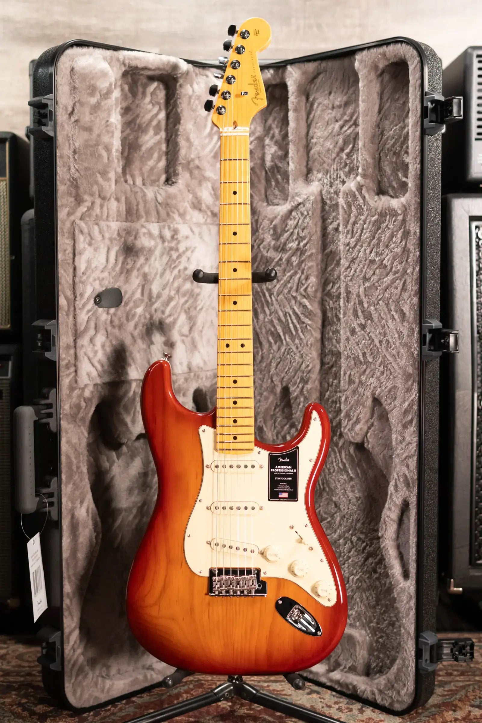 Fender American Professional II Stratocaster - Sienna Sunburst with Hardshell Case