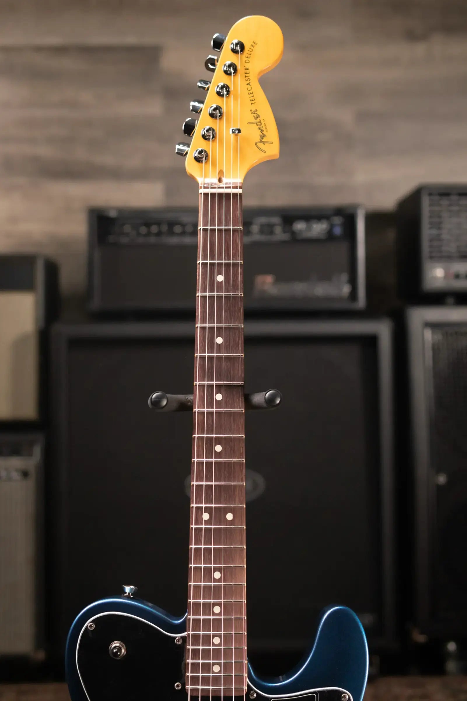 Fender American Professional II Telecaster Deluxe Electric Guitar - Dark Night with Hardshell Case
