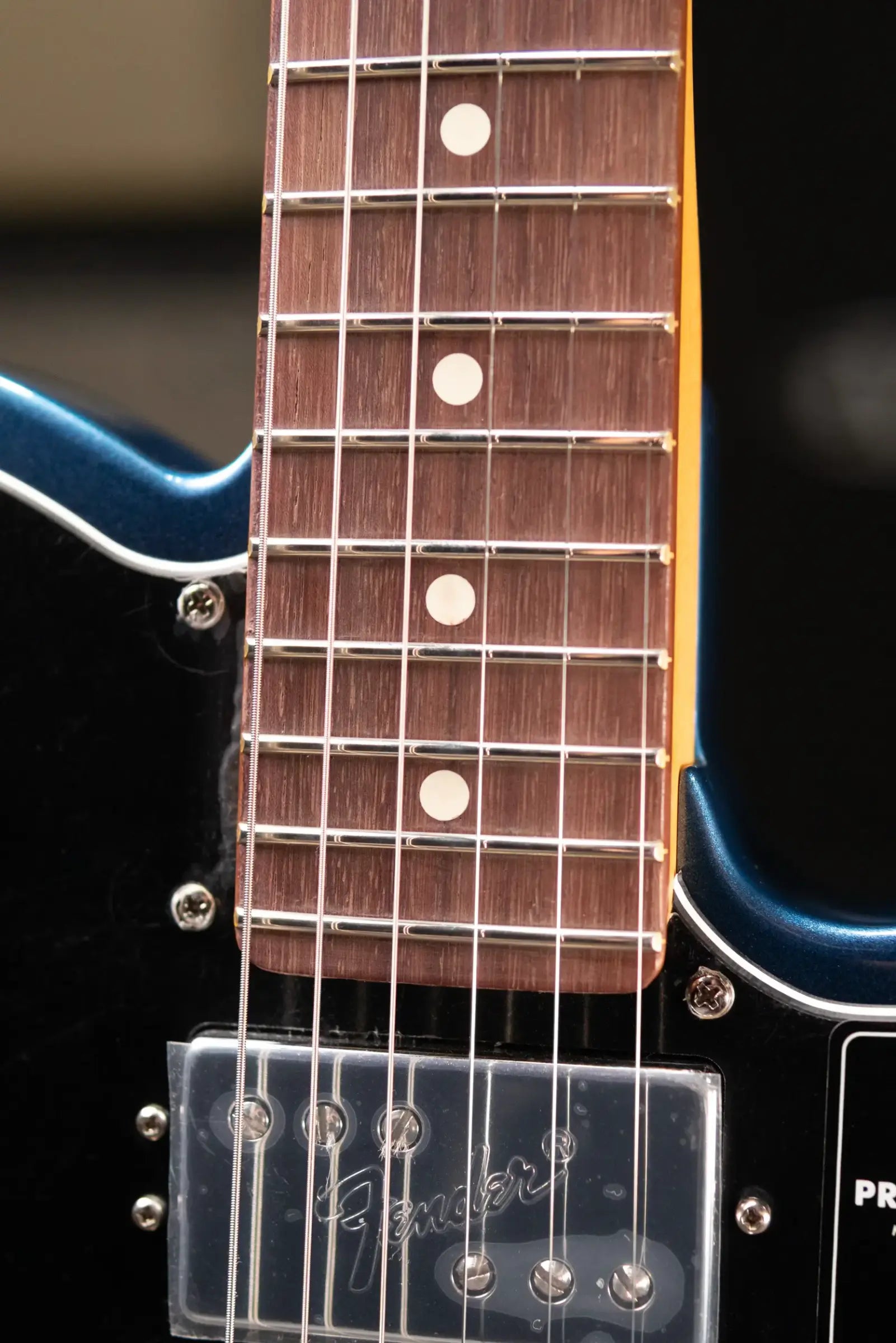 Fender American Professional II Telecaster Deluxe Electric Guitar - Dark Night with Hardshell Case