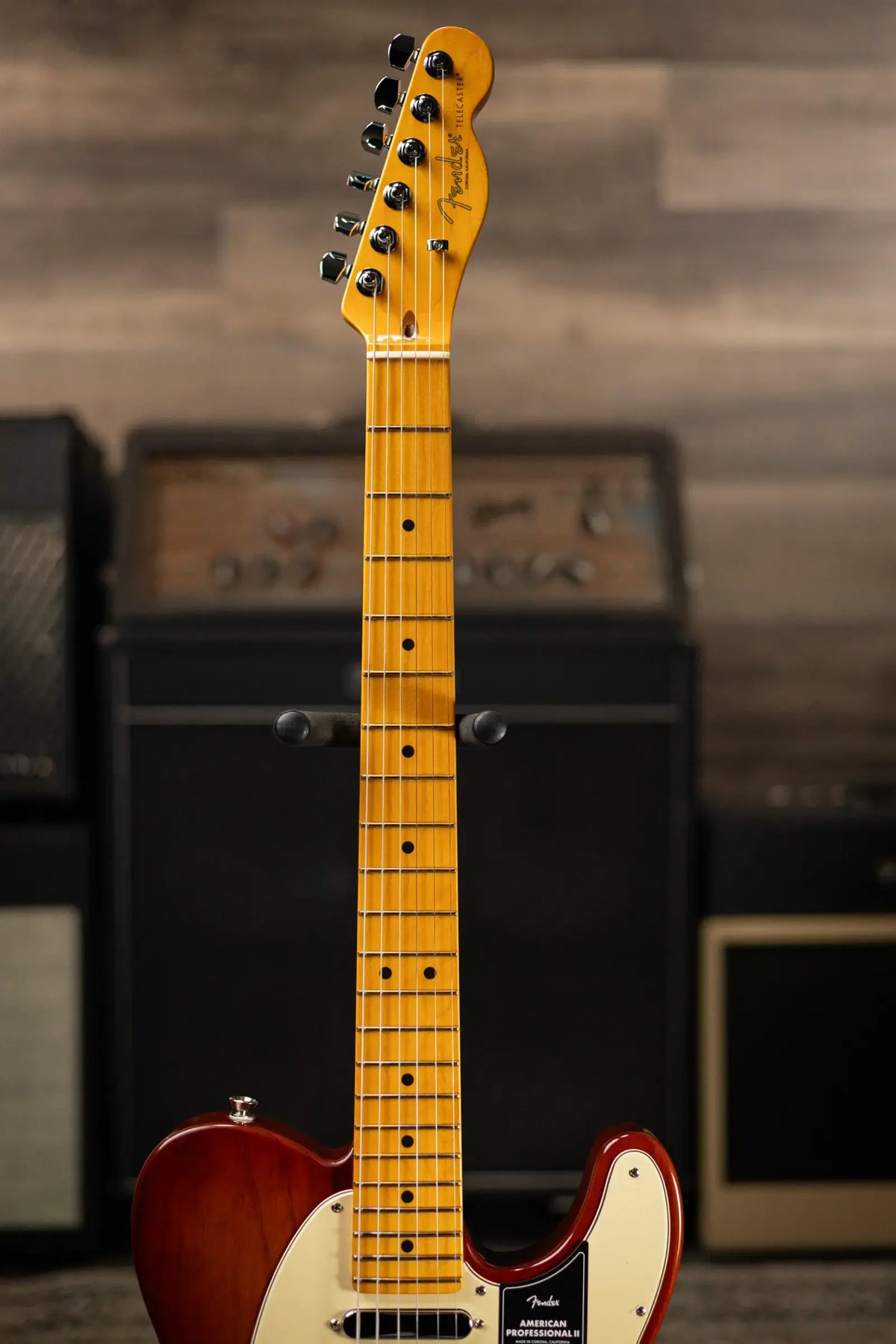 Fender American Professional II Telecaster Electric Guitar - Sienna Sunburst with Hardshell Case