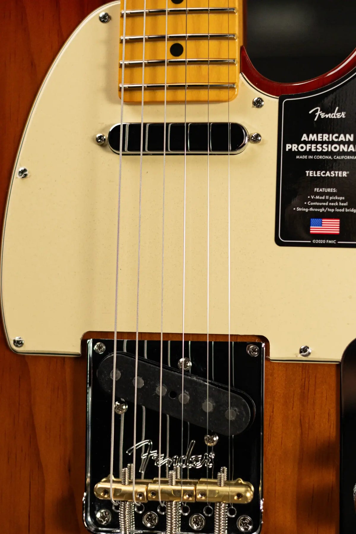 Fender American Professional II Telecaster Electric Guitar - Sienna Sunburst with Hardshell Case