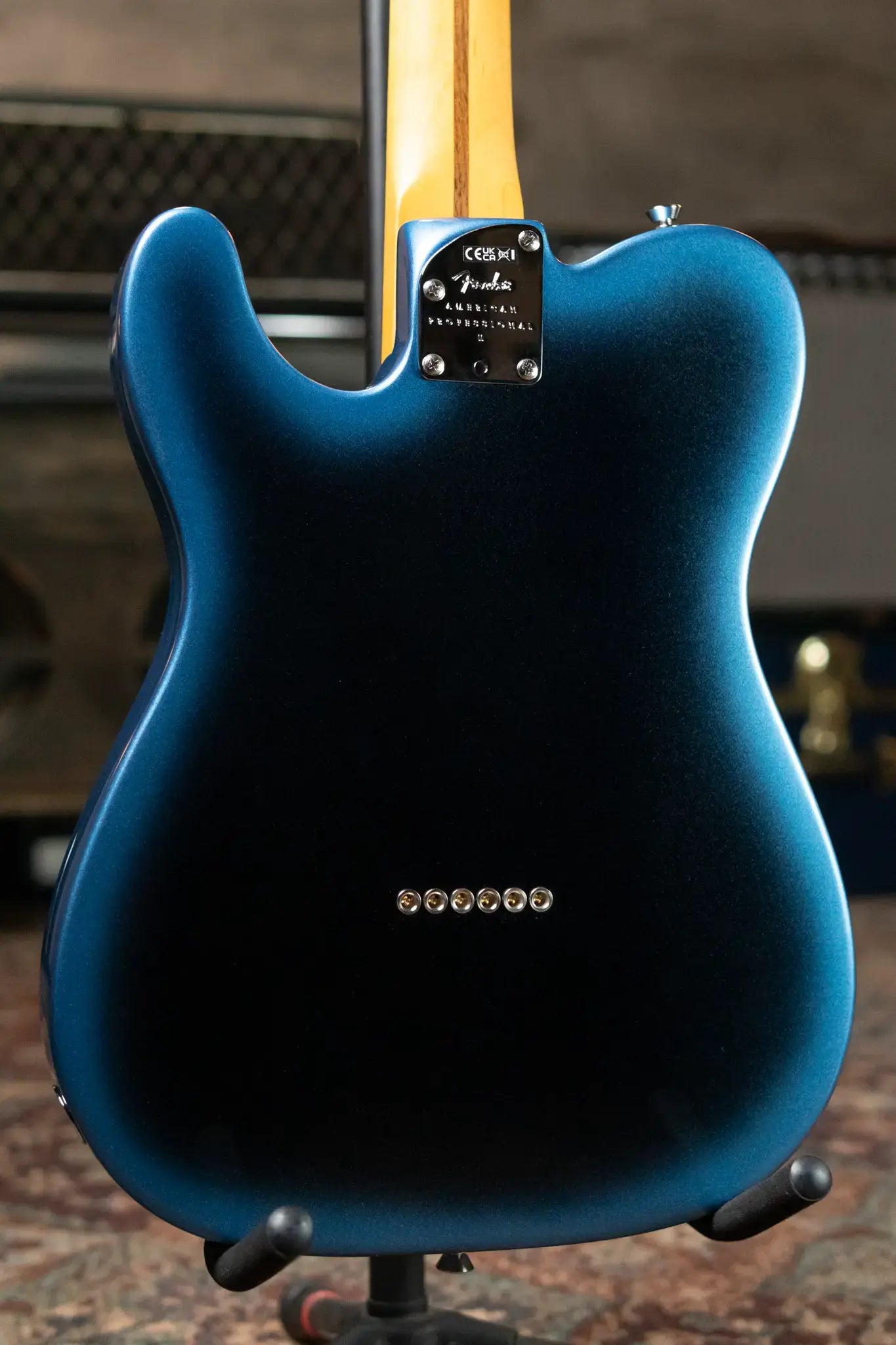 Fender American Professional II Telecaster Rosewood Fingerboard - Dark Night with Hardshell Case