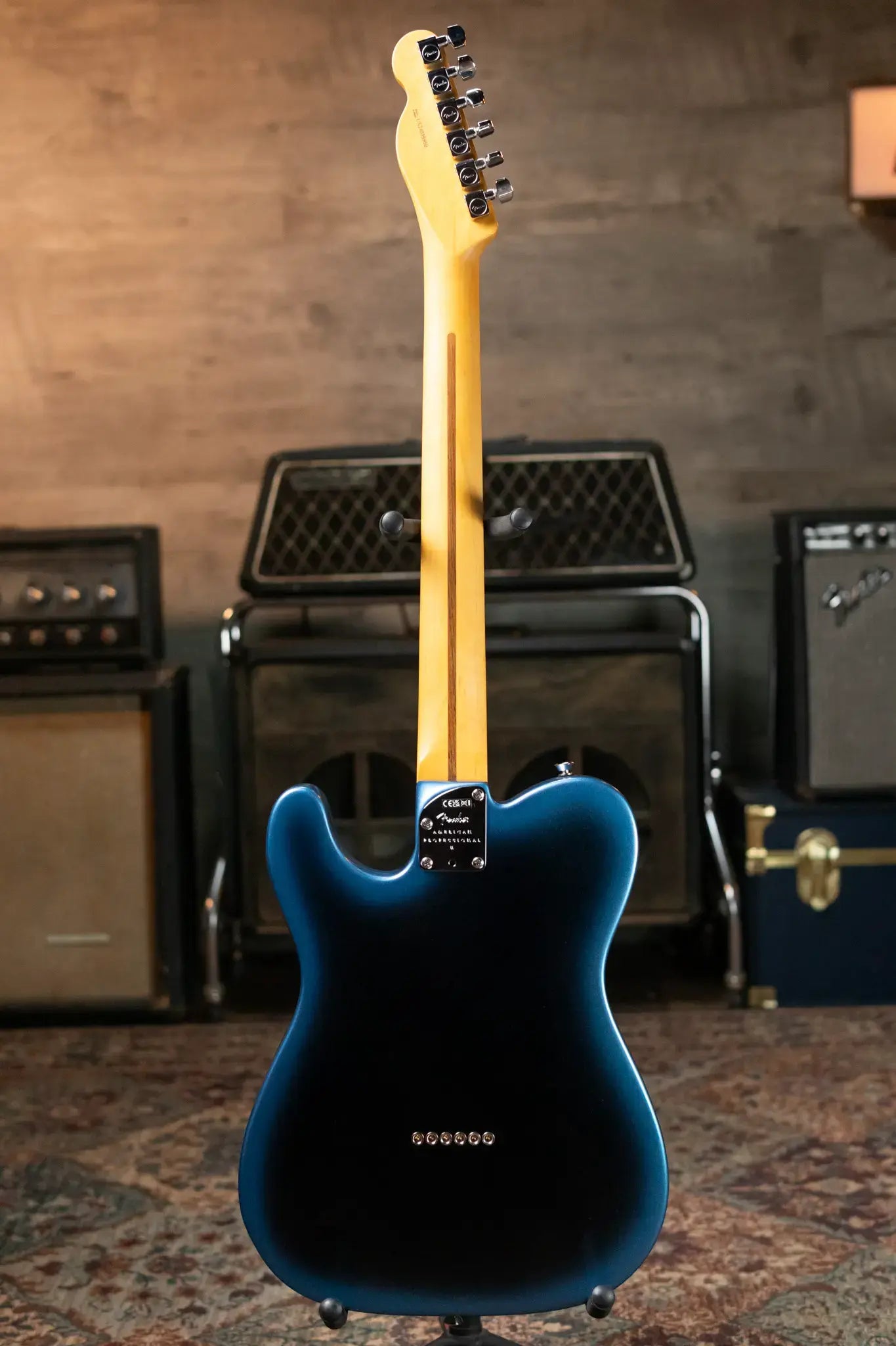 Fender American Professional II Telecaster Rosewood Fingerboard - Dark Night with Hardshell Case