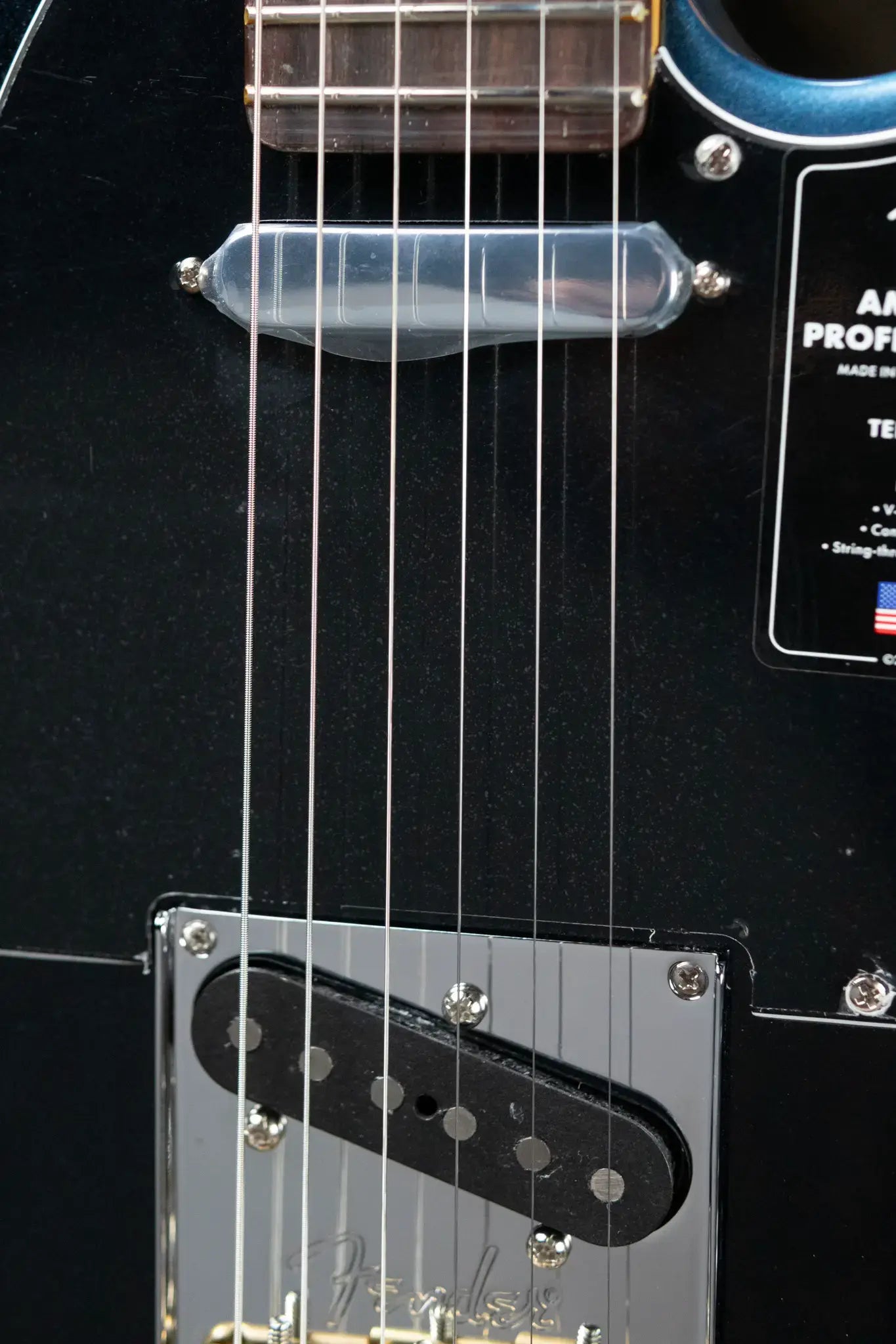 Fender American Professional II Telecaster Rosewood Fingerboard - Dark Night with Hardshell Case