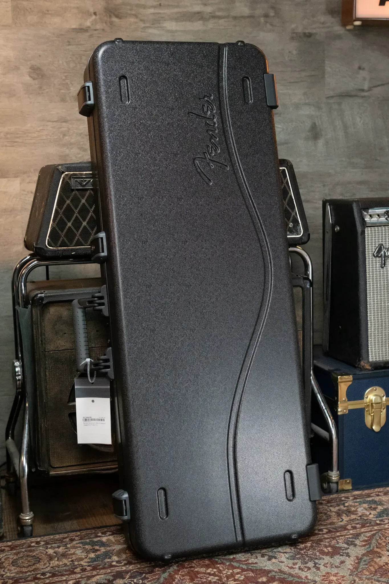 Fender American Ultra II Meteora, Ebony Fingerboard - Ultraburst With Deluxe Molded Hardshell Case