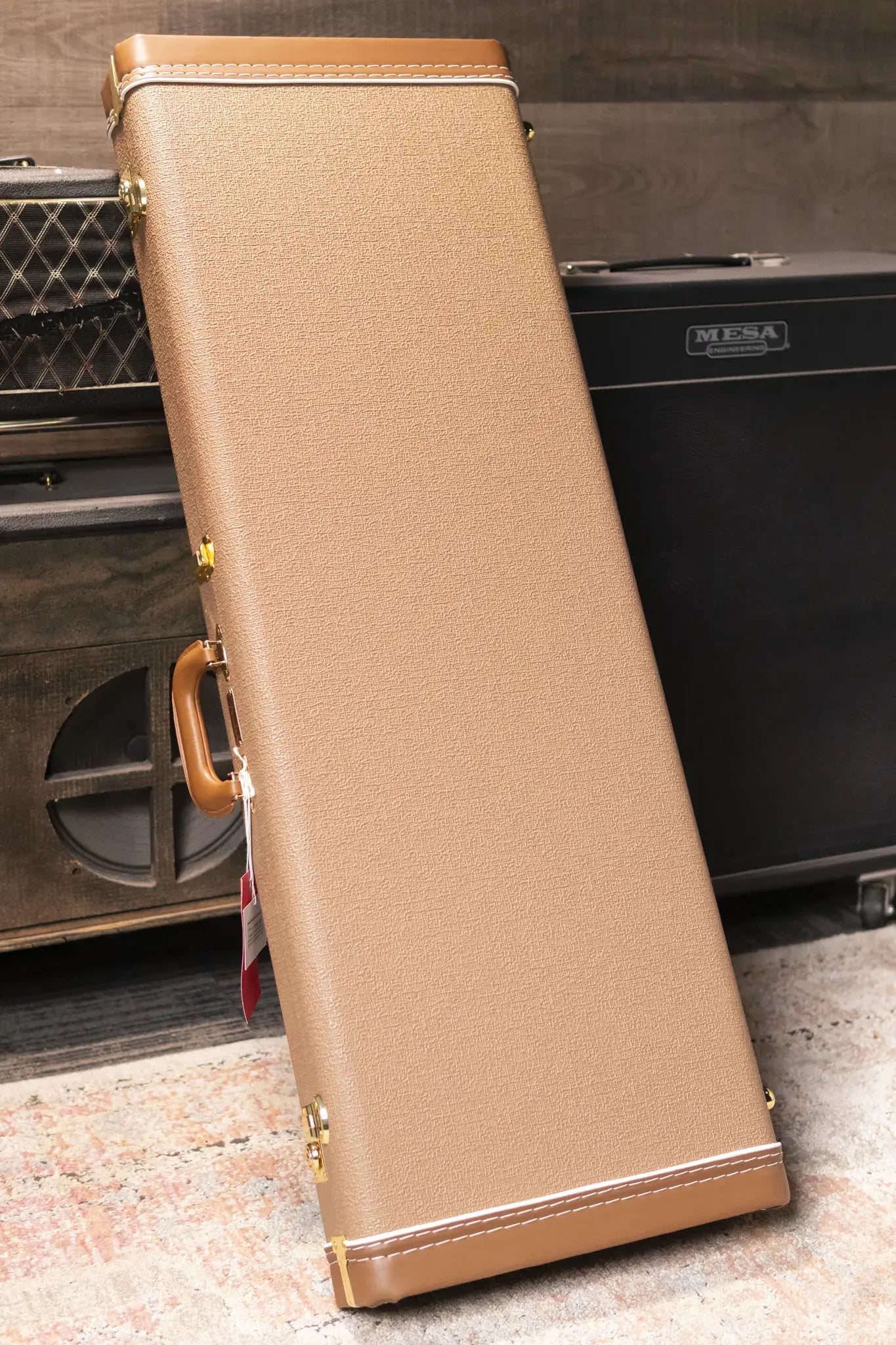 Fender American Ultra Luxe Vintage '60s Stratocaster HSS Electric Guitar - Fiesta Red with Hardshell Case