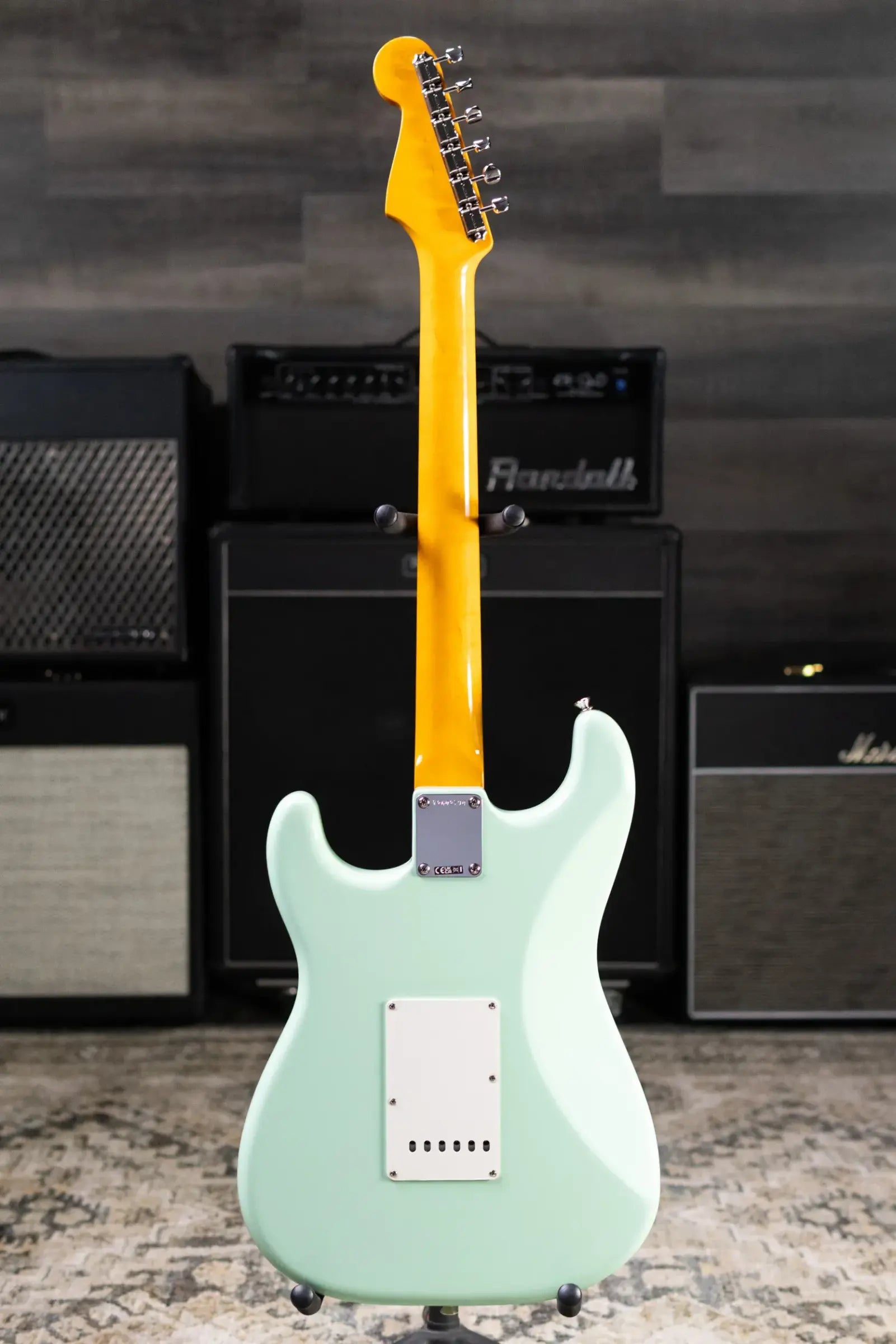 Fender American Vintage II 1961 Stratocaster Electric Guitar - Surf Green with Hardshell Case