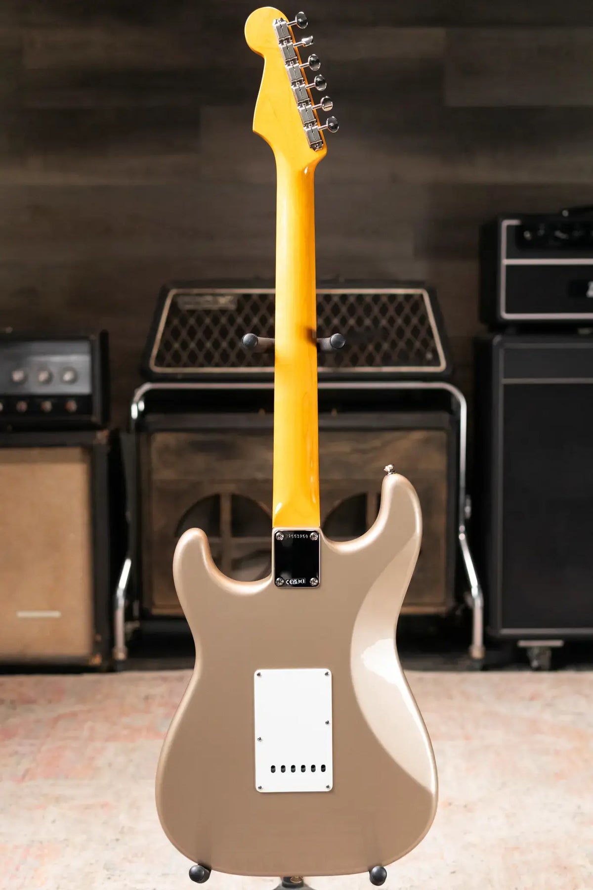 Fender American Vintage II 1965 Stratocaster, Round-Lam Rosewood Fingerboard - Shoreline Gold with Hardshell Case - Used