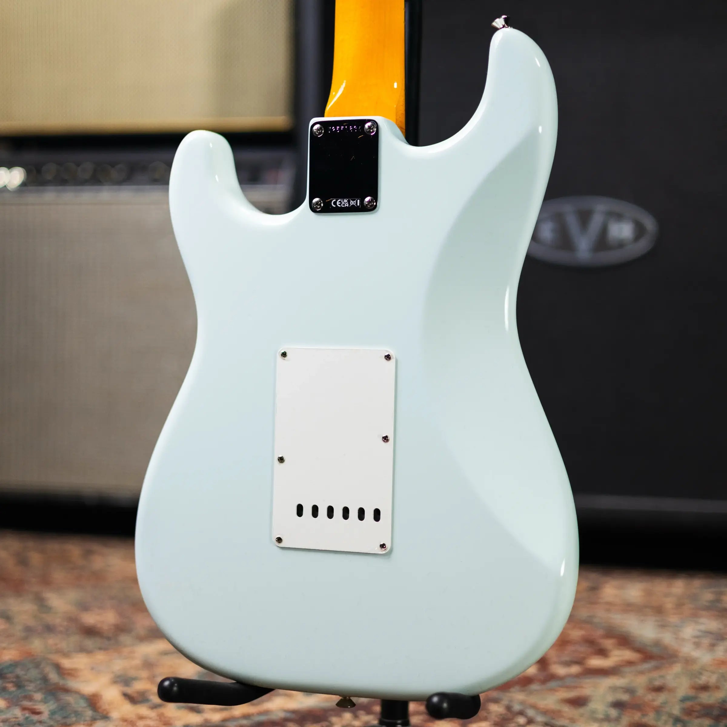 Fender American Vintage II 1965 Stratocaster, Round-Lam Rosewood Fingerboard - Sonic Blue with Hardshell Case