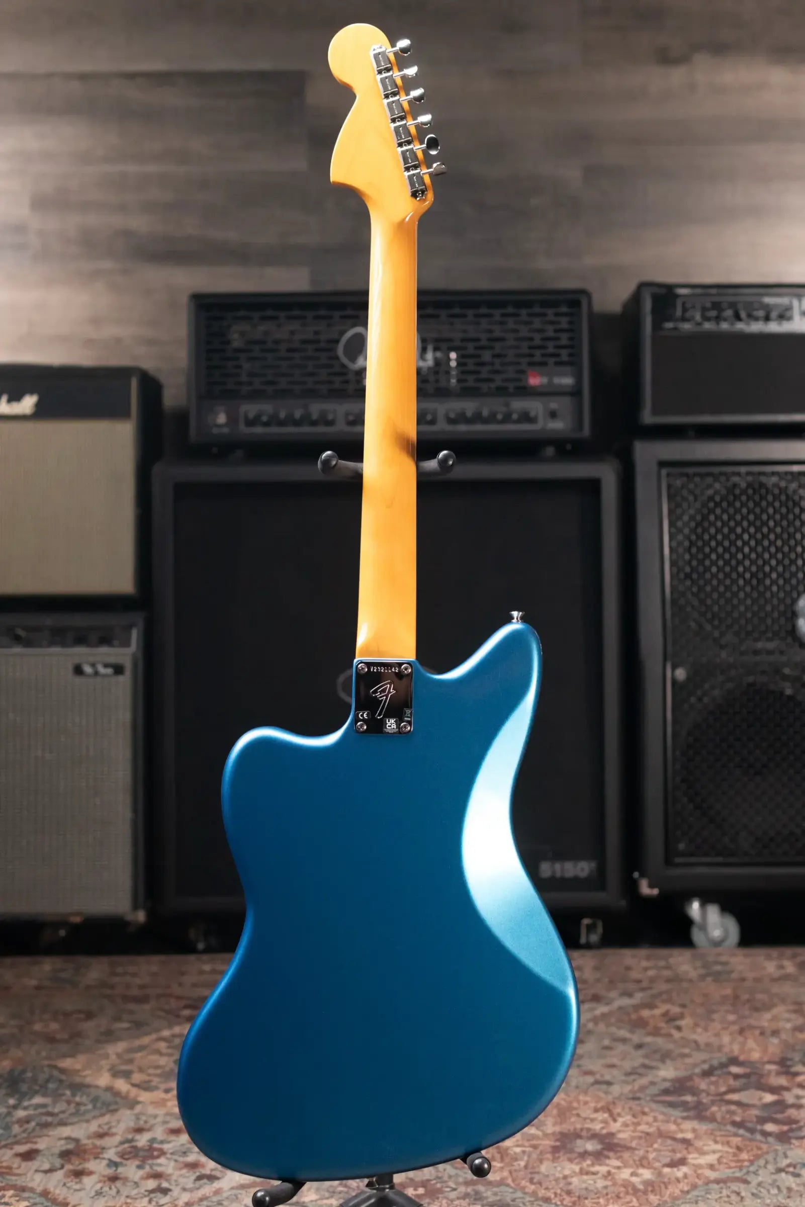 Fender American Vintage II 1966 Jazzmaster Electric Guitar Lake Placid Blue with Hardshell Case - Used