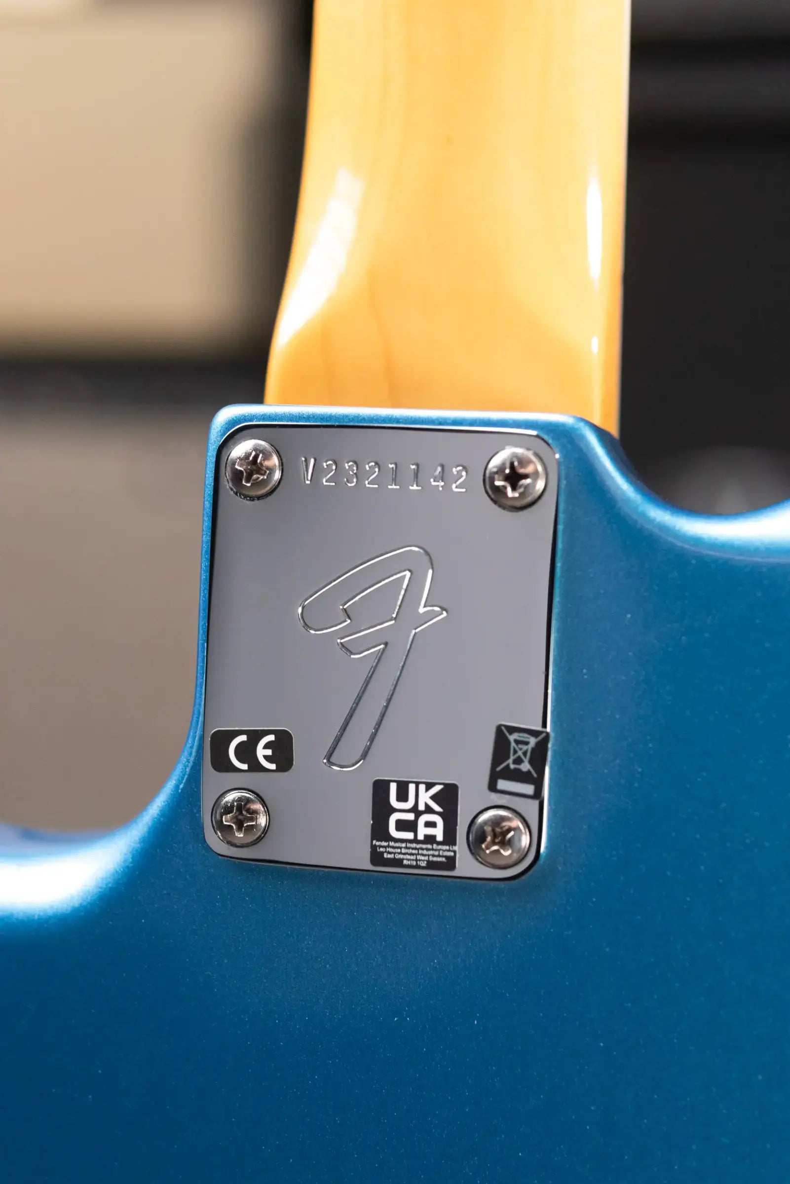 Fender American Vintage II 1966 Jazzmaster Electric Guitar Lake Placid Blue with Hardshell Case - Used