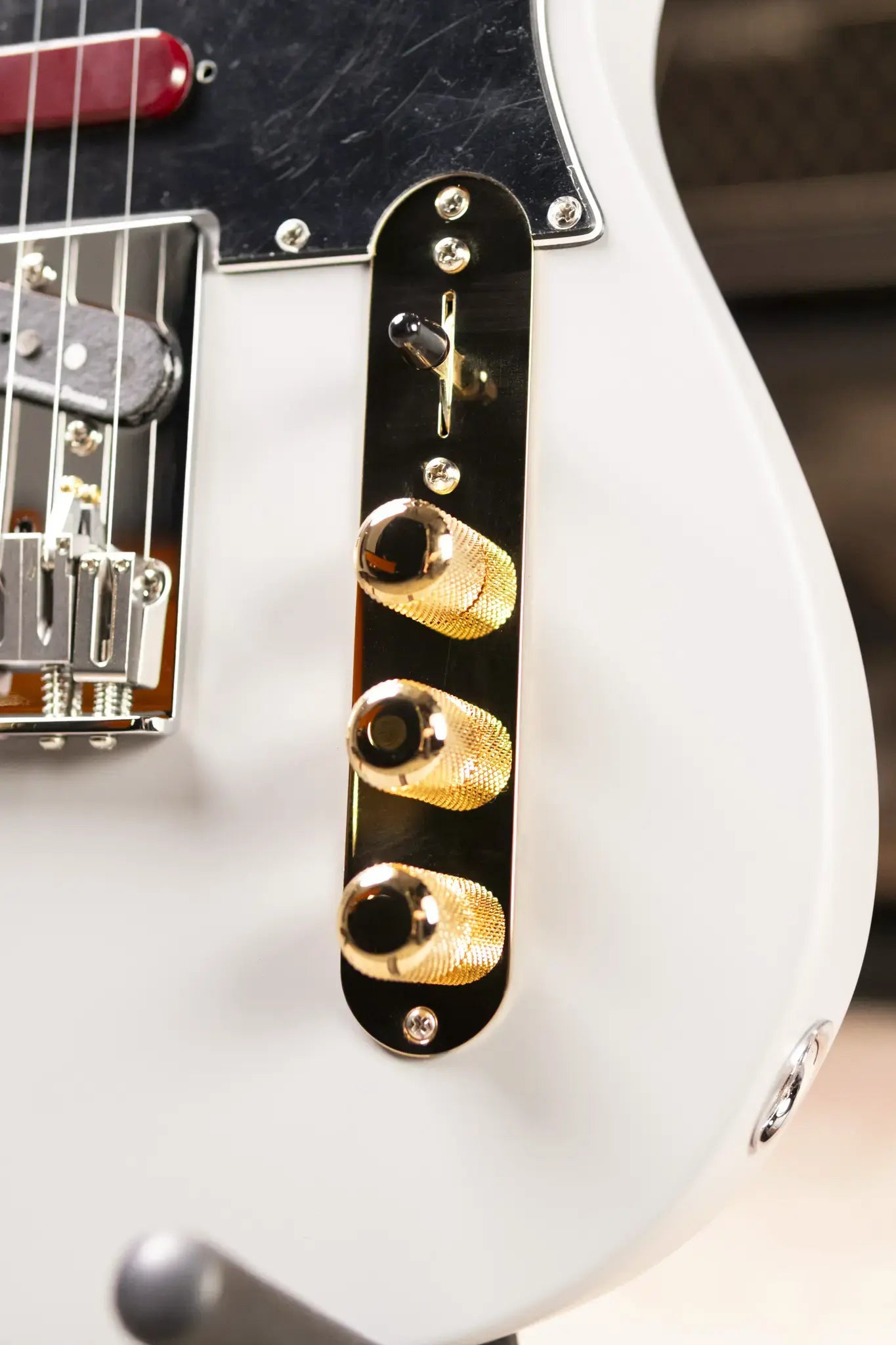 Fender Brent Mason Telecaster Electric Guitar - Primer Gray with Hardshell Case