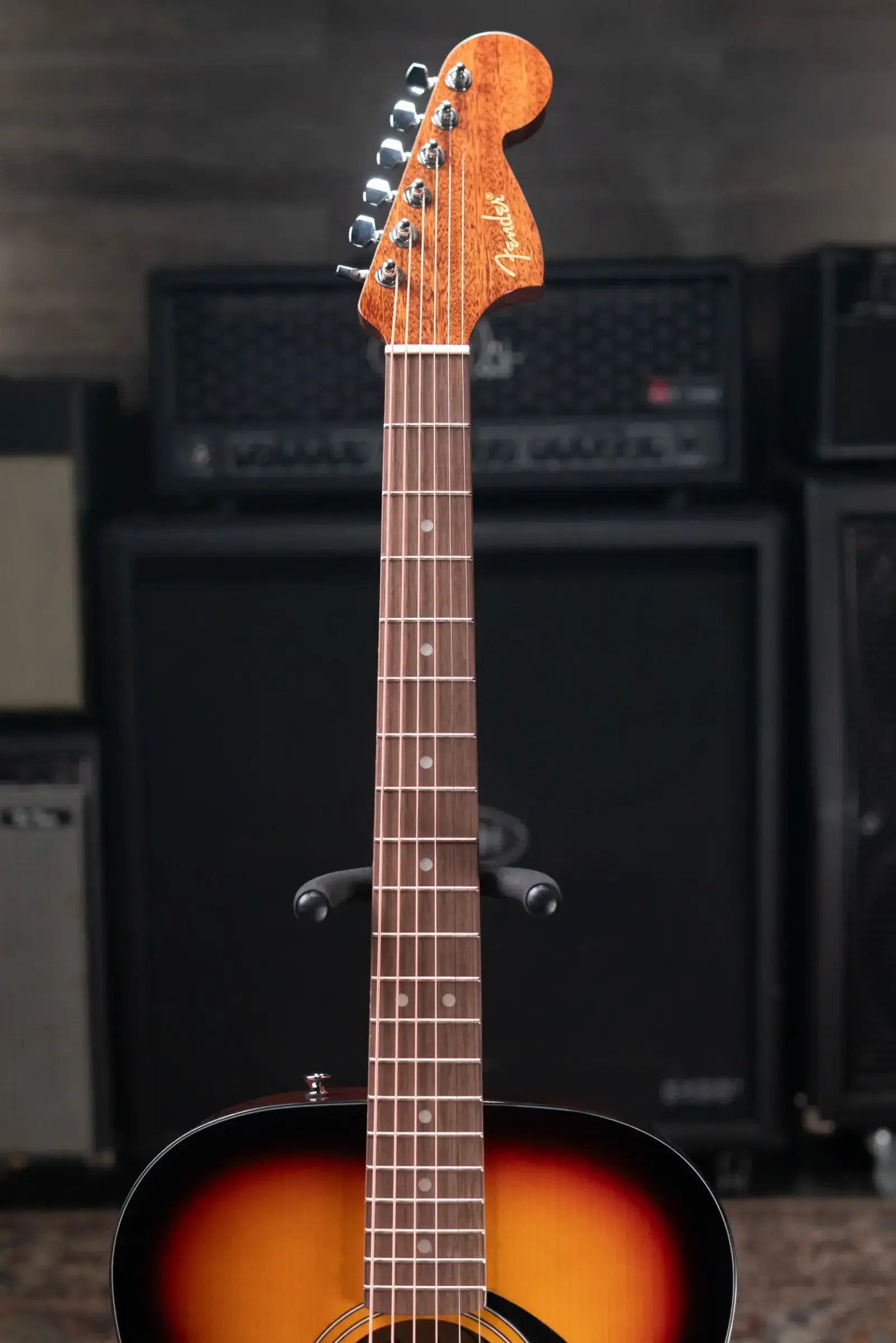 Fender California Standard Monterey E Acoustic/Electric Guitar - 3-Color Sunburst